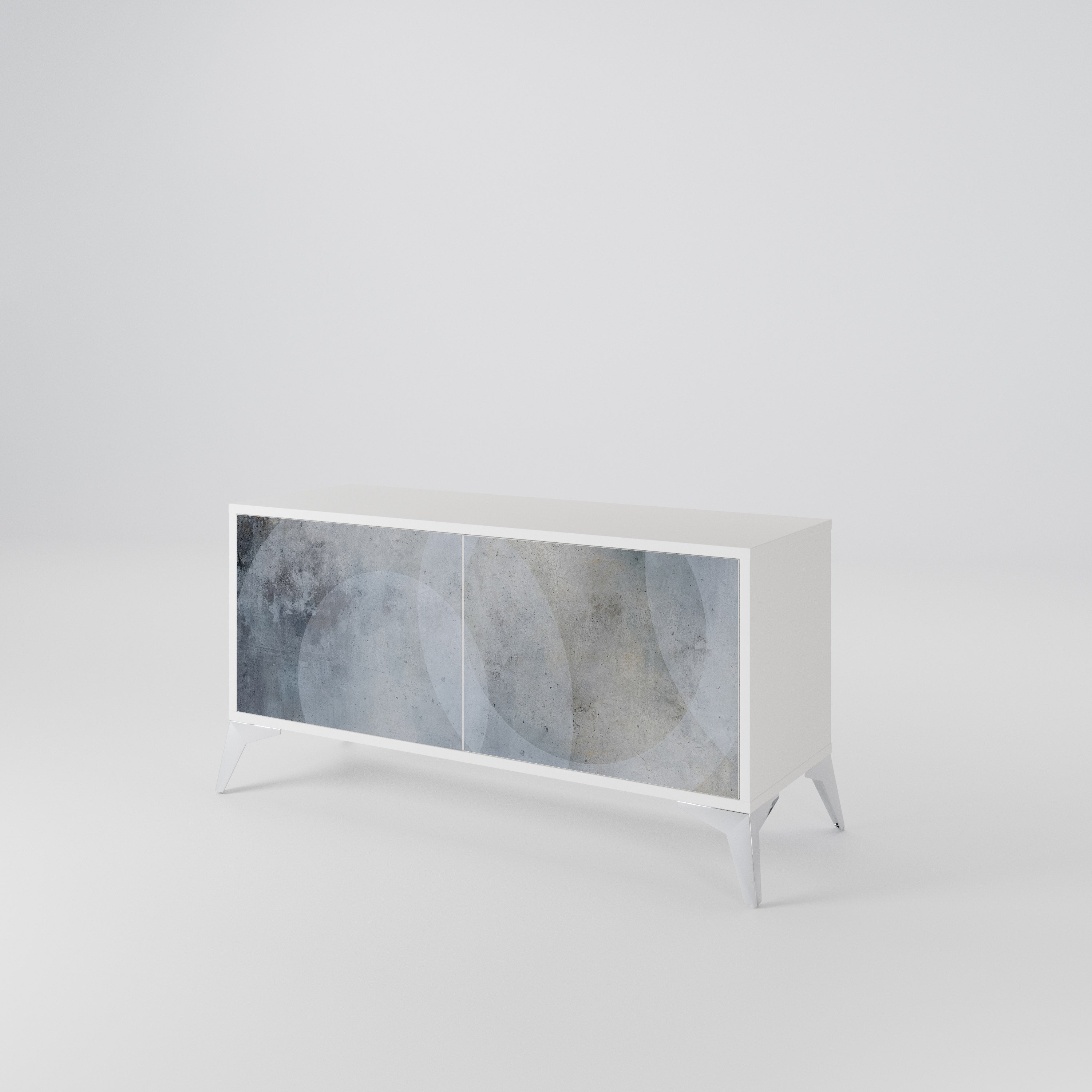 MUTED ARC Compact 2-Door TV Cabinet