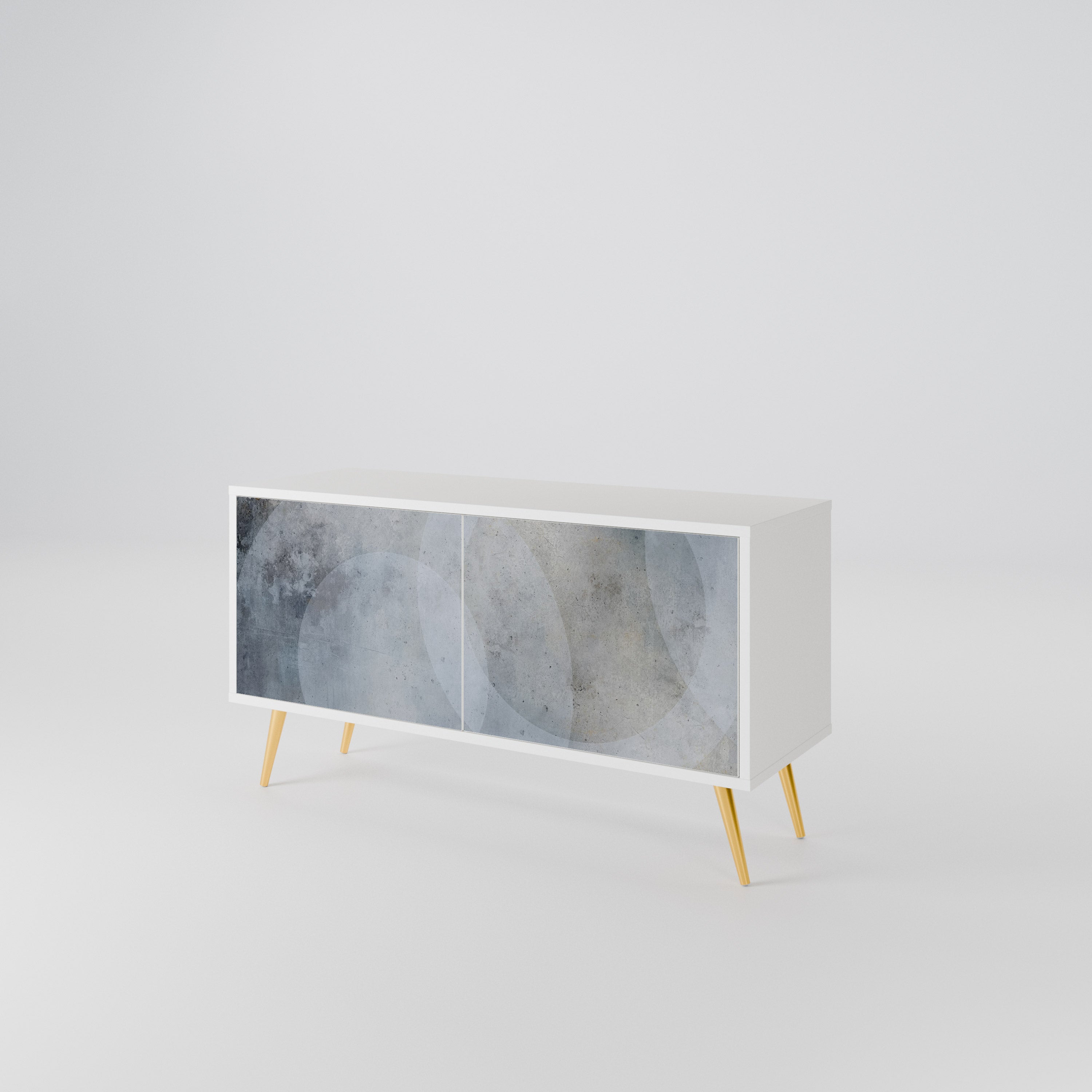 MUTED ARC Compact 2-Door TV Cabinet