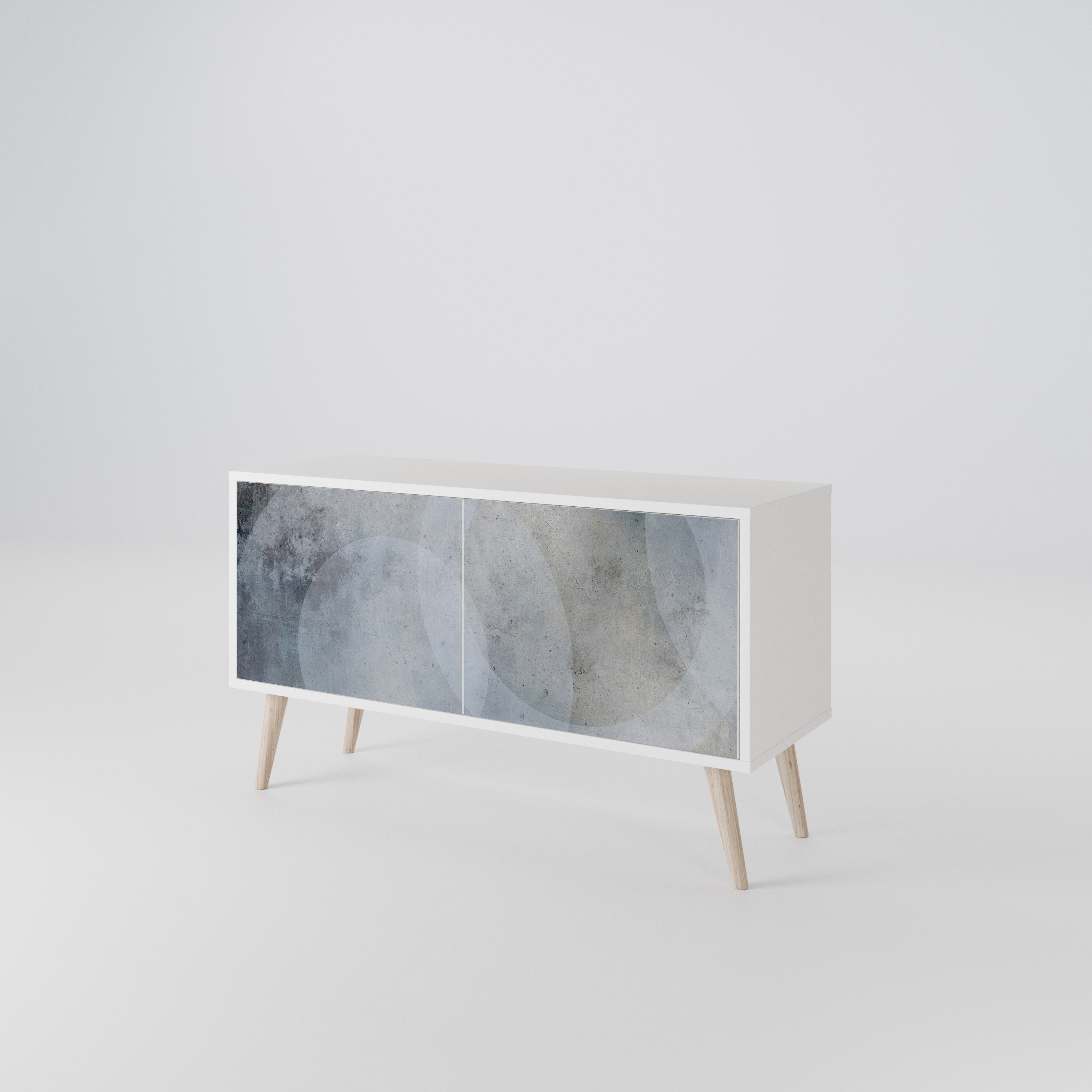 MUTED ARC Compact 2-Door TV Cabinet