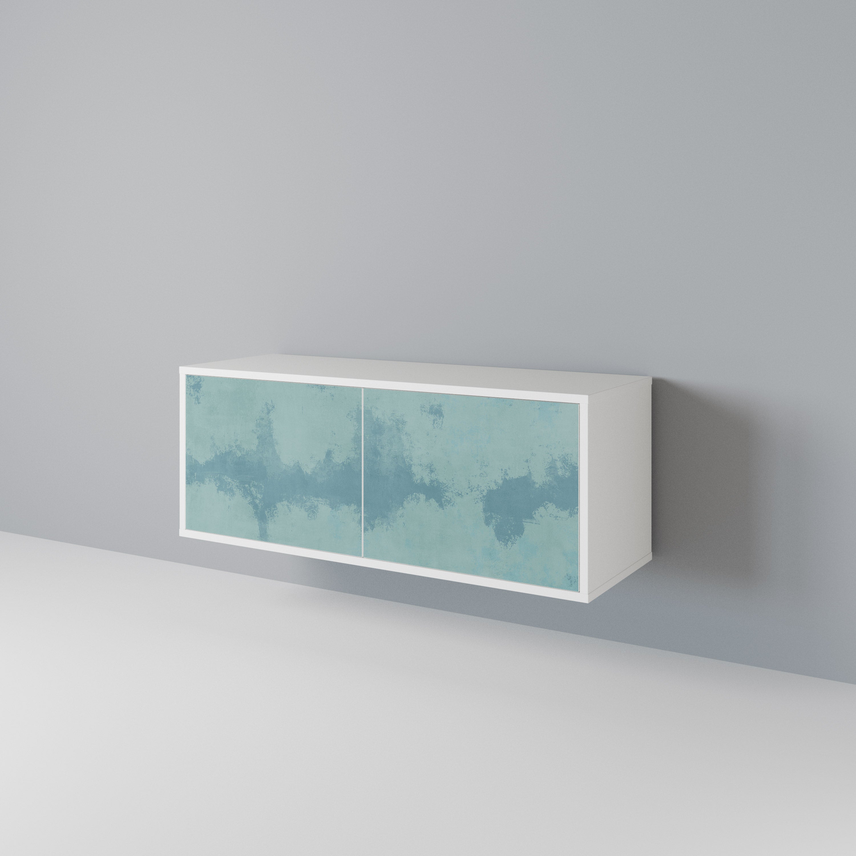 SKY WASH Compact 2-Door TV Cabinet
