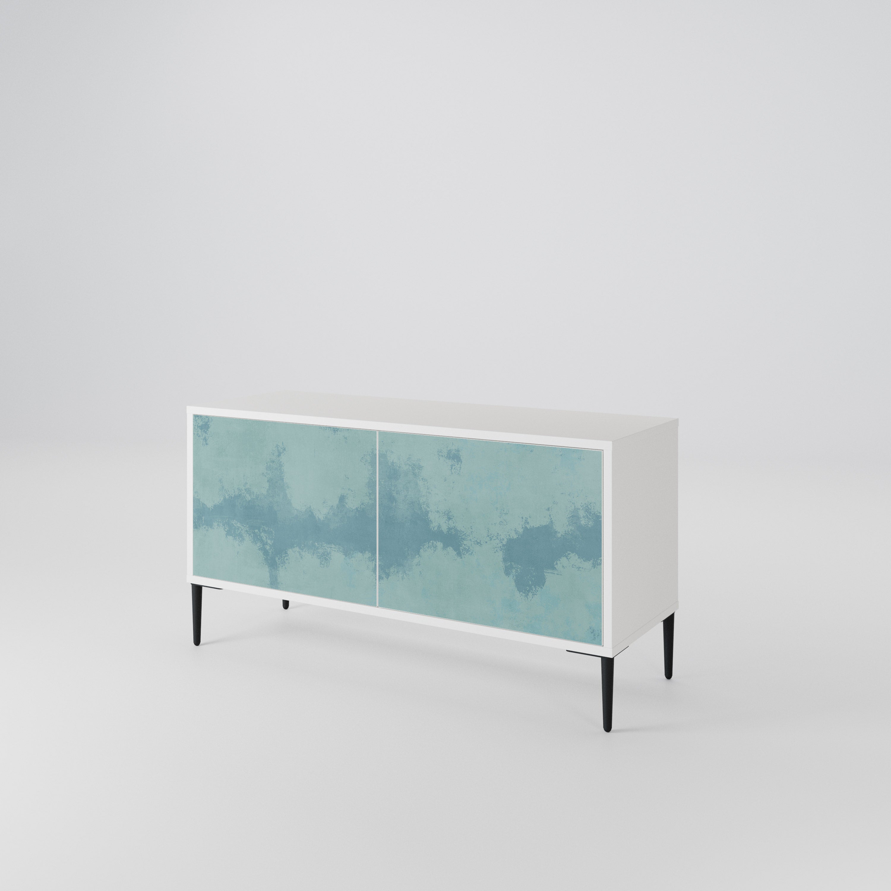 SKY WASH Compact 2-Door TV Cabinet