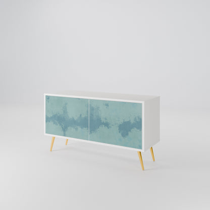 SKY WASH Compact 2-Door TV Cabinet