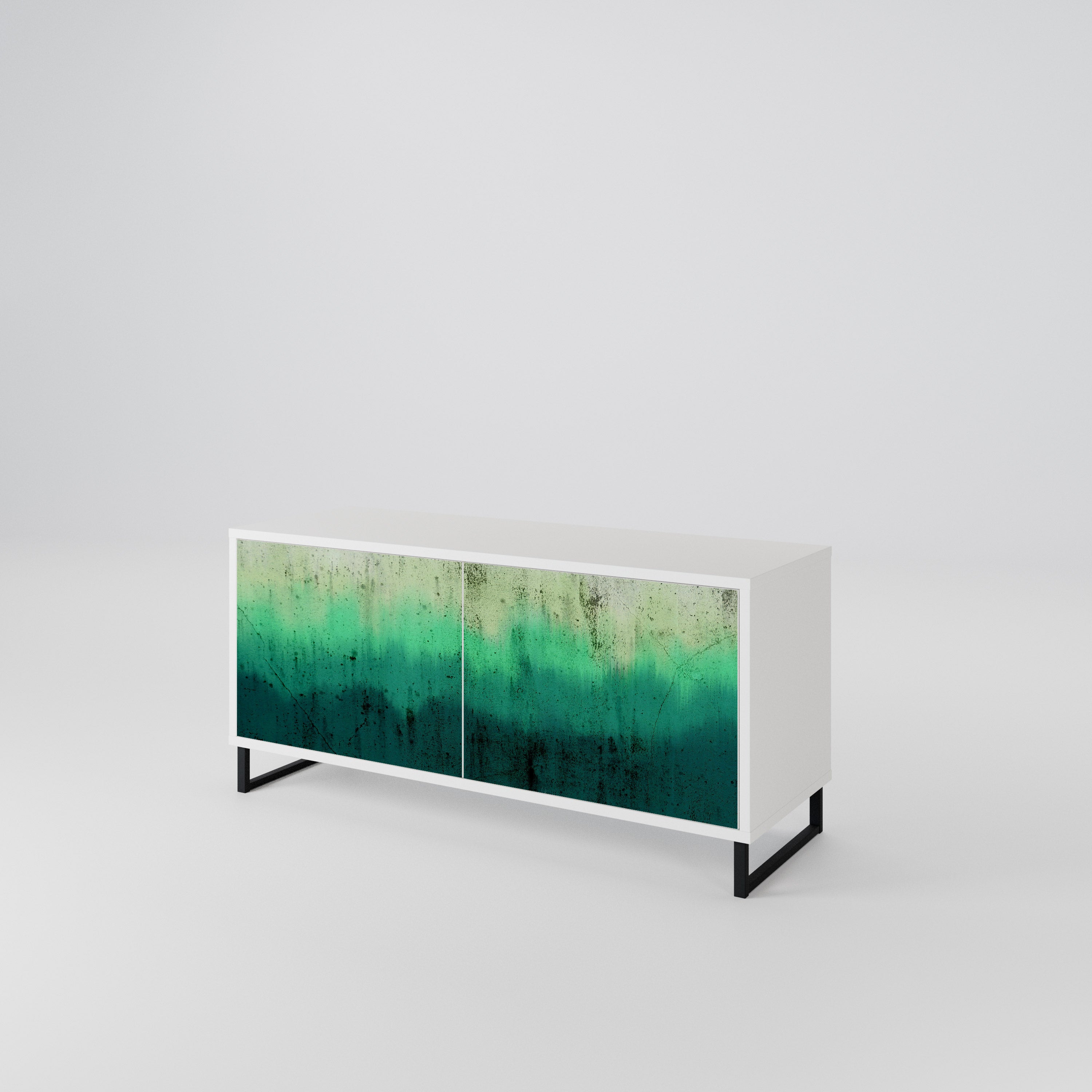 NORTHERN LIGHTS Compact 2-Door TV Cabinet