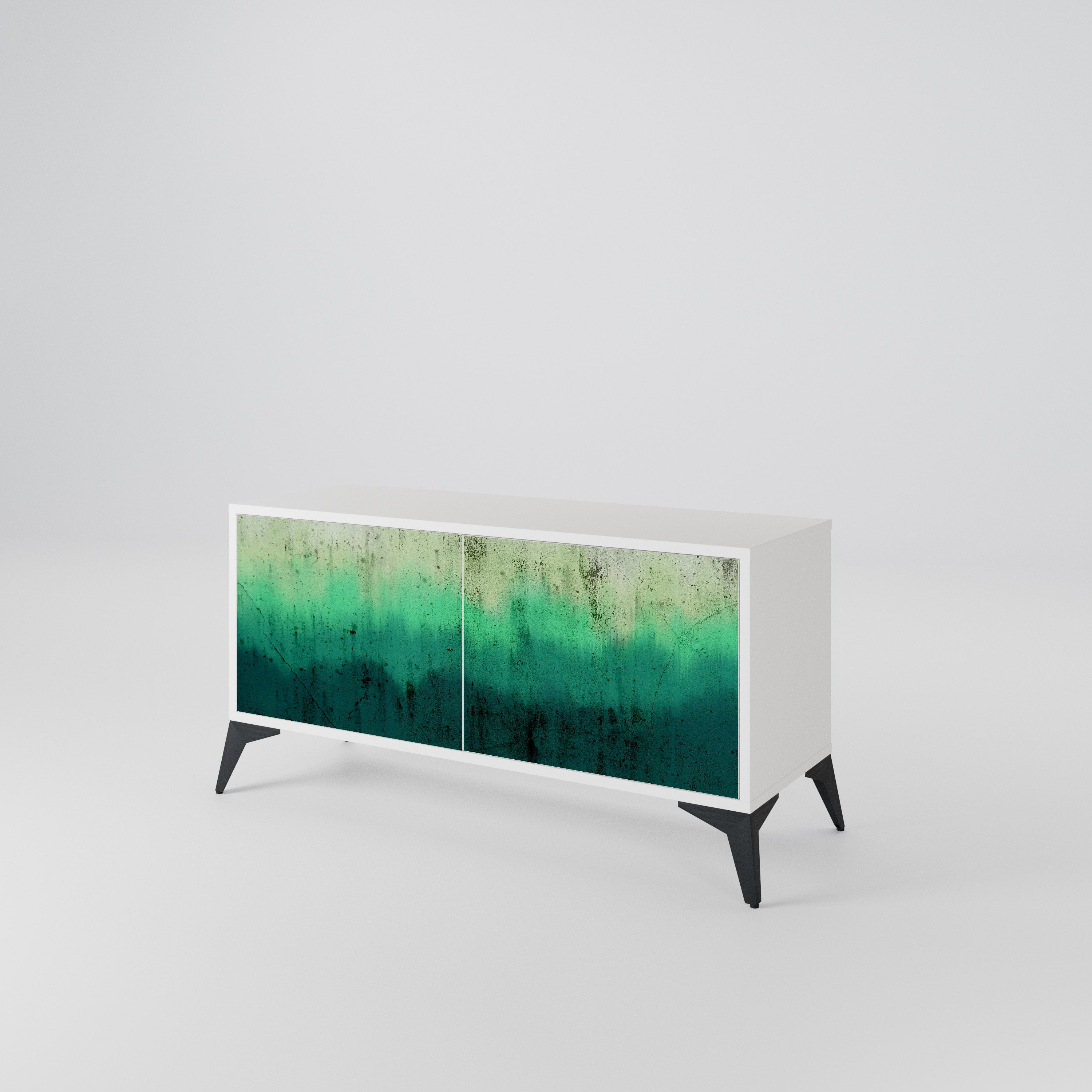 NORTHERN LIGHTS Compact 2-Door TV Cabinet