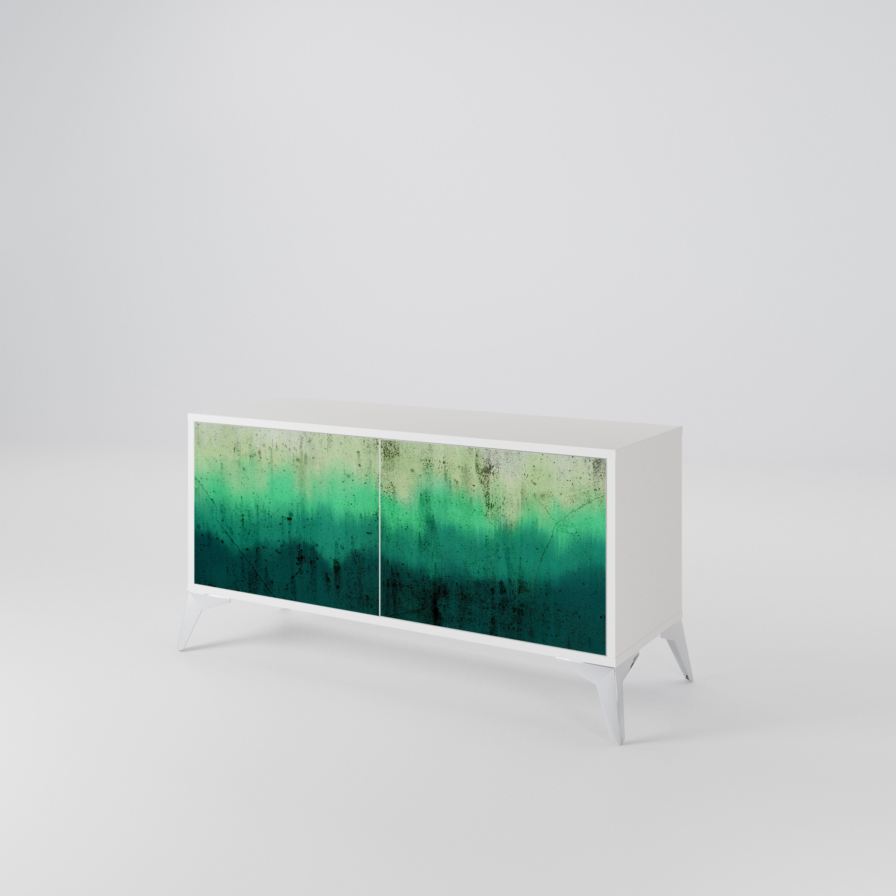 NORTHERN LIGHTS Compact 2-Door TV Cabinet