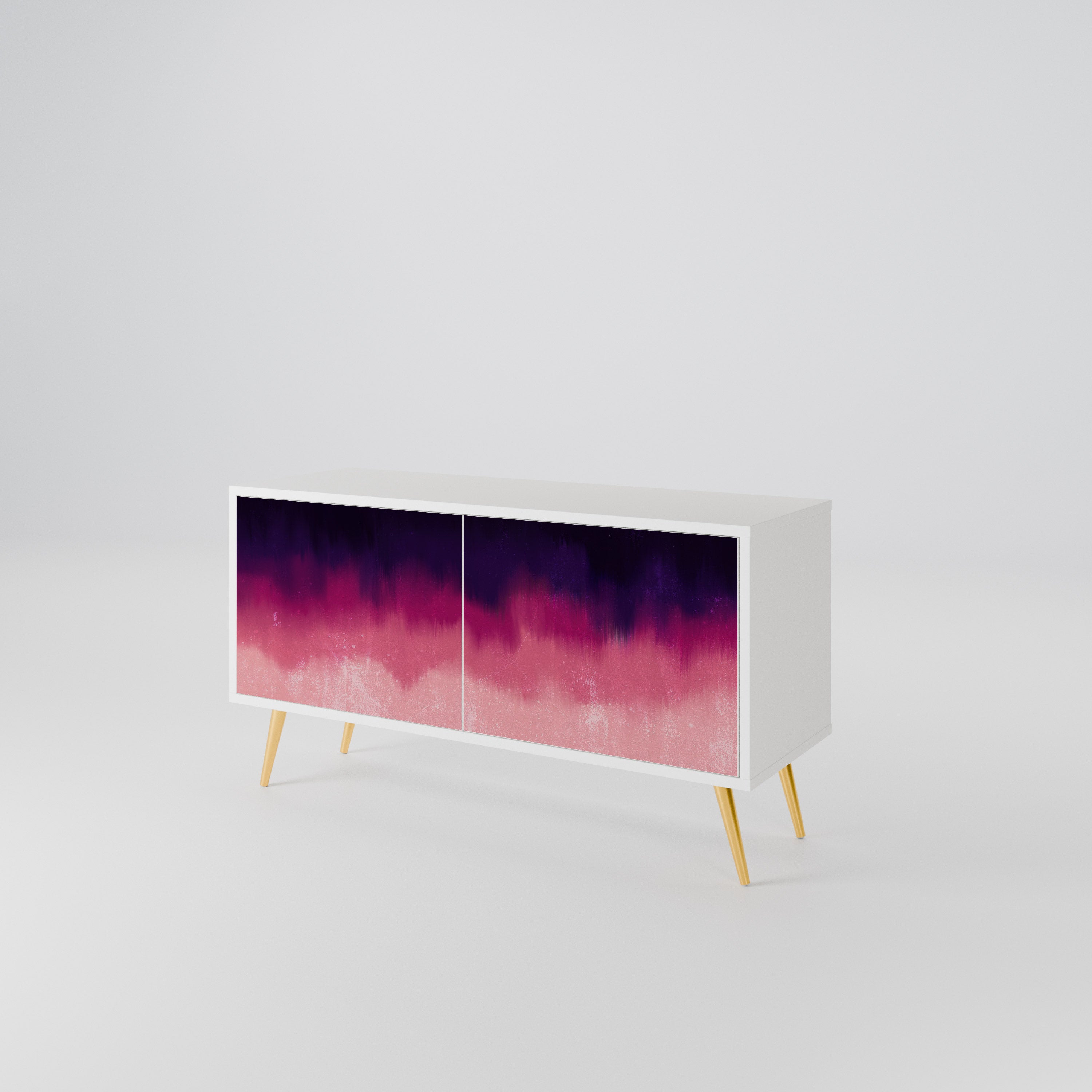 AURORA BOREALIS Compact 2-Door TV Cabinet