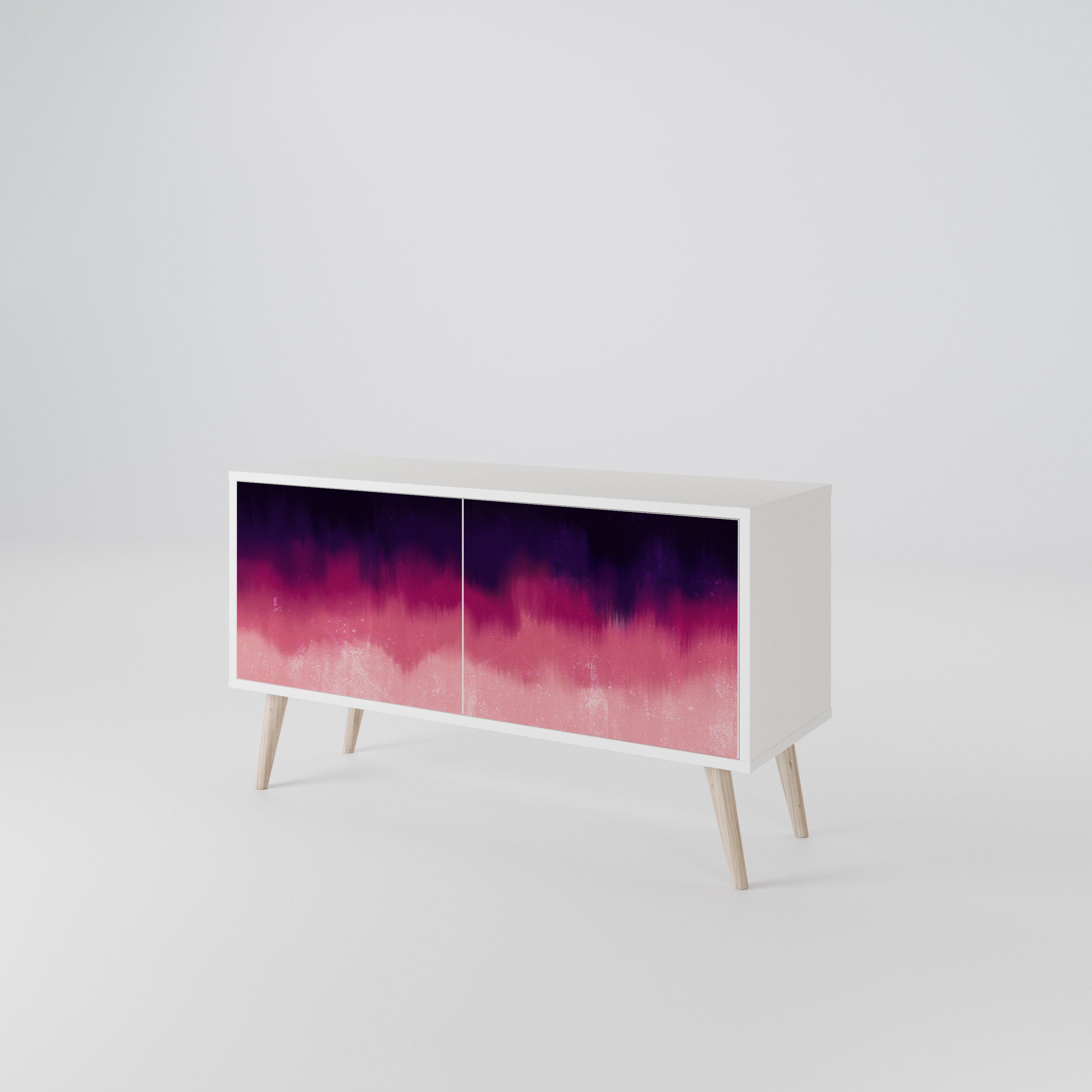 AURORA BOREALIS Compact 2-Door TV Cabinet