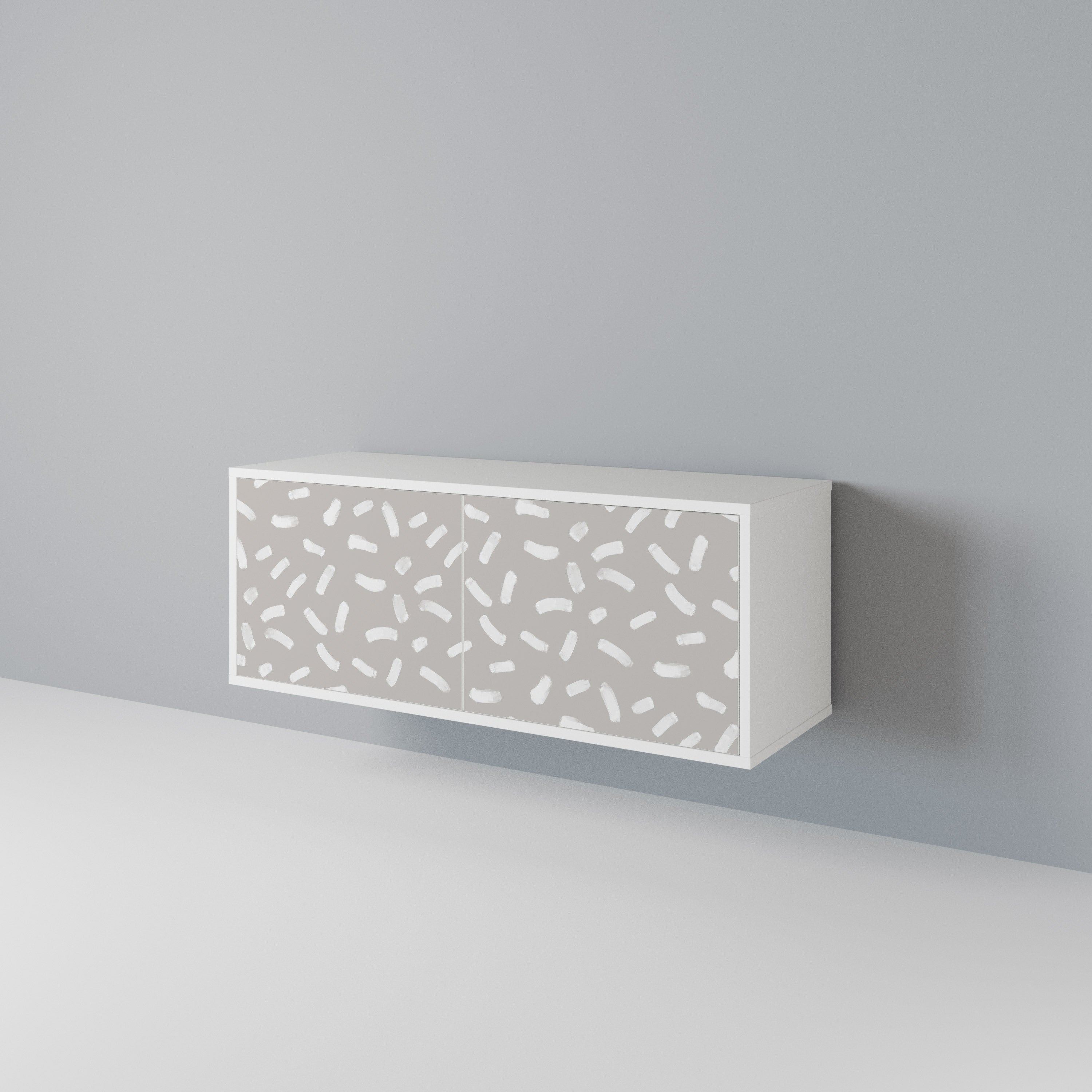 PASSING SECONDS Compact 2-Door TV Cabinet