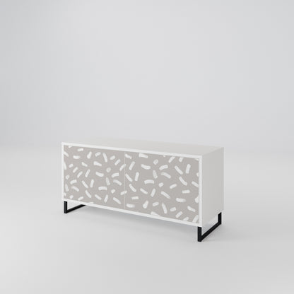 PASSING SECONDS Compact 2-Door TV Cabinet