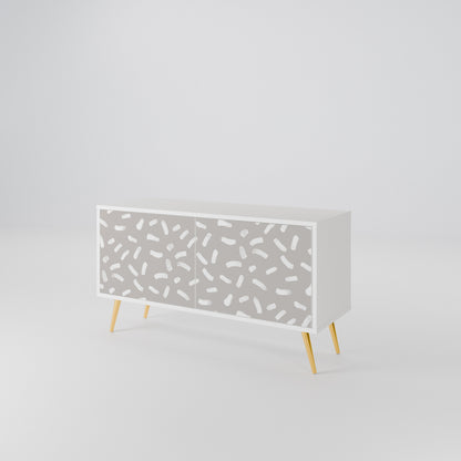 PASSING SECONDS Compact 2-Door TV Cabinet