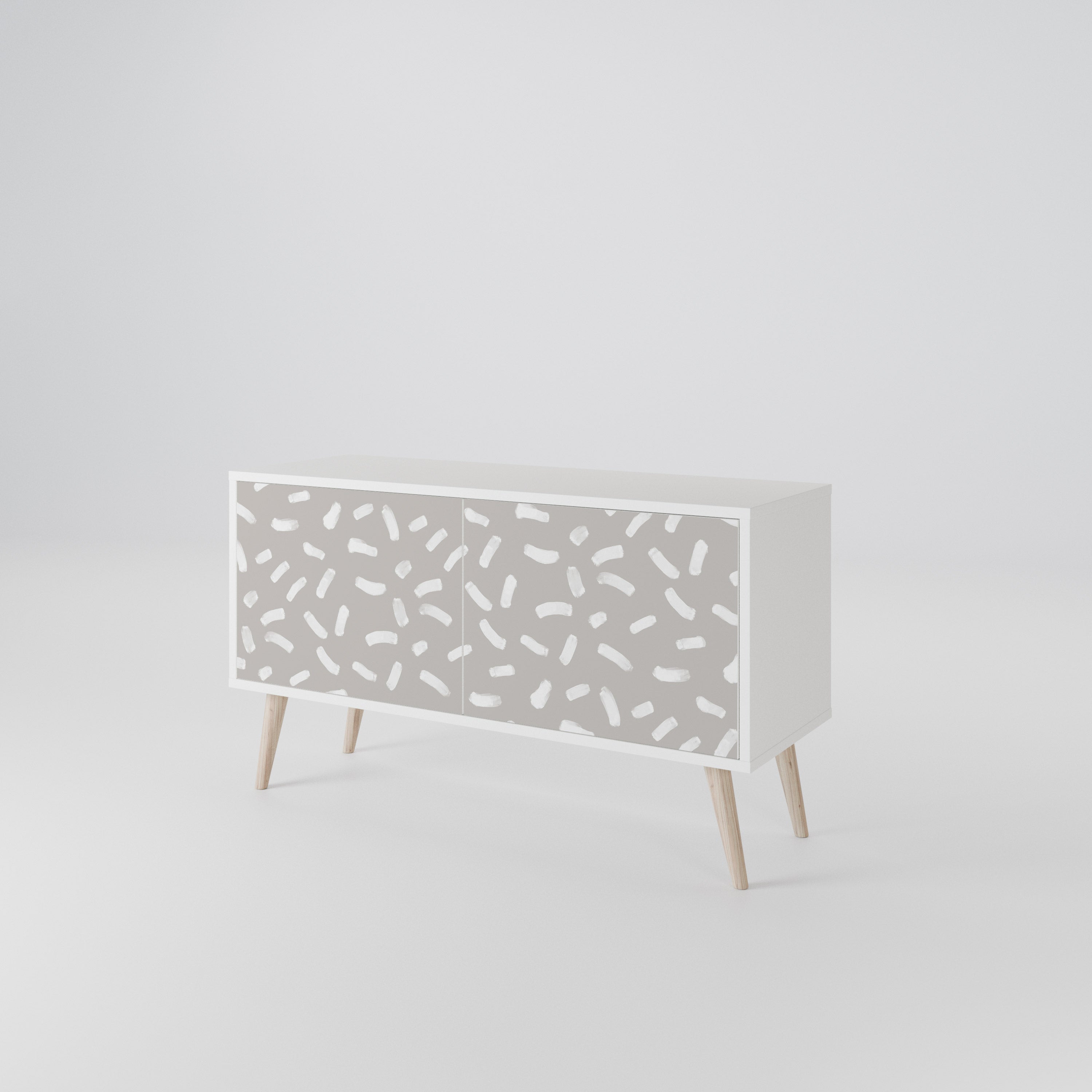 PASSING SECONDS Compact 2-Door TV Cabinet