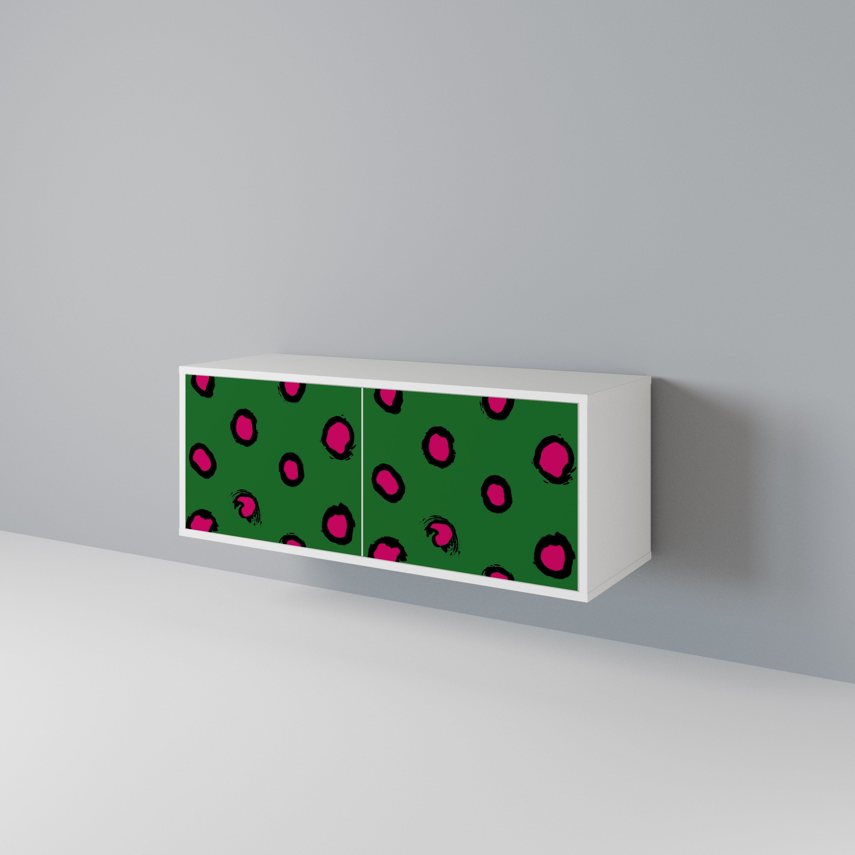 FUNKY SPOTS Compact 2-Door TV Cabinet