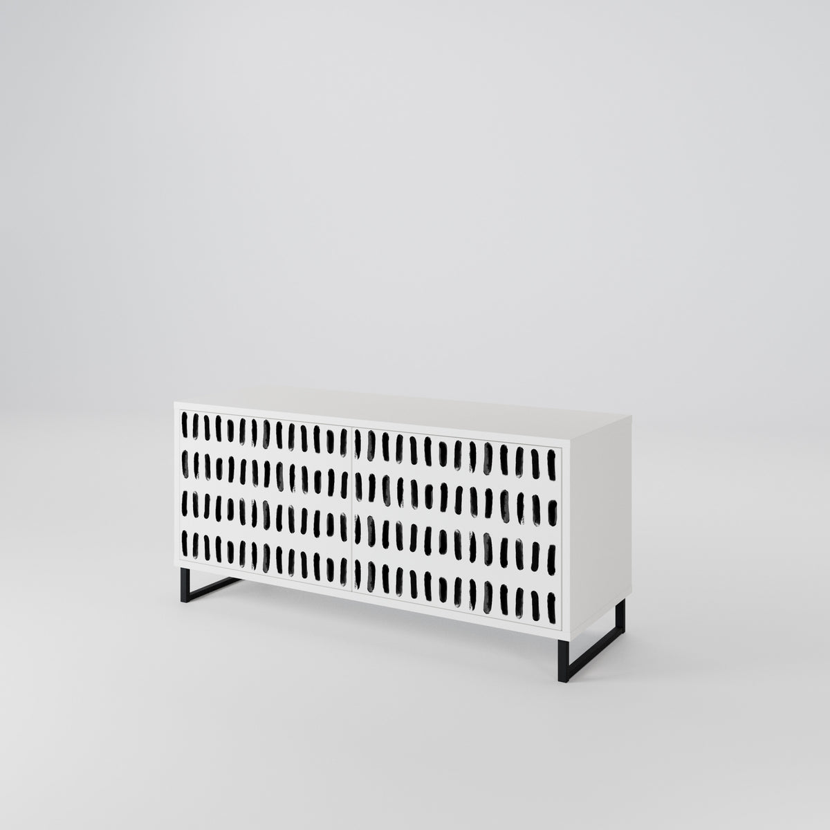 NIGHTY MELODIES Compact 2-Door TV Cabinet