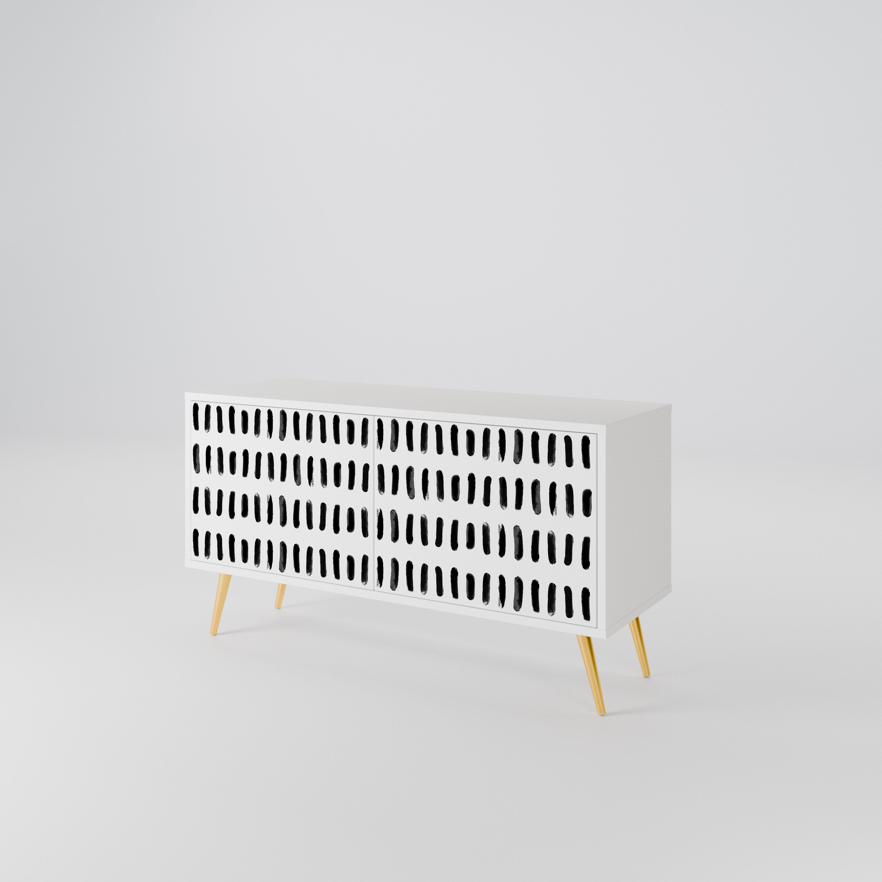 NIGHTY MELODIES Compact 2-Door TV Cabinet