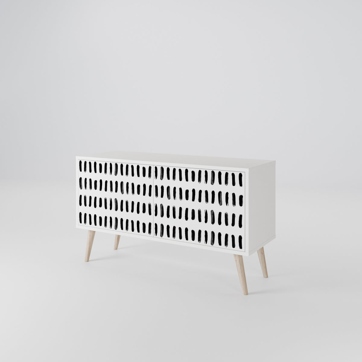 NIGHTY MELODIES Compact 2-Door TV Cabinet