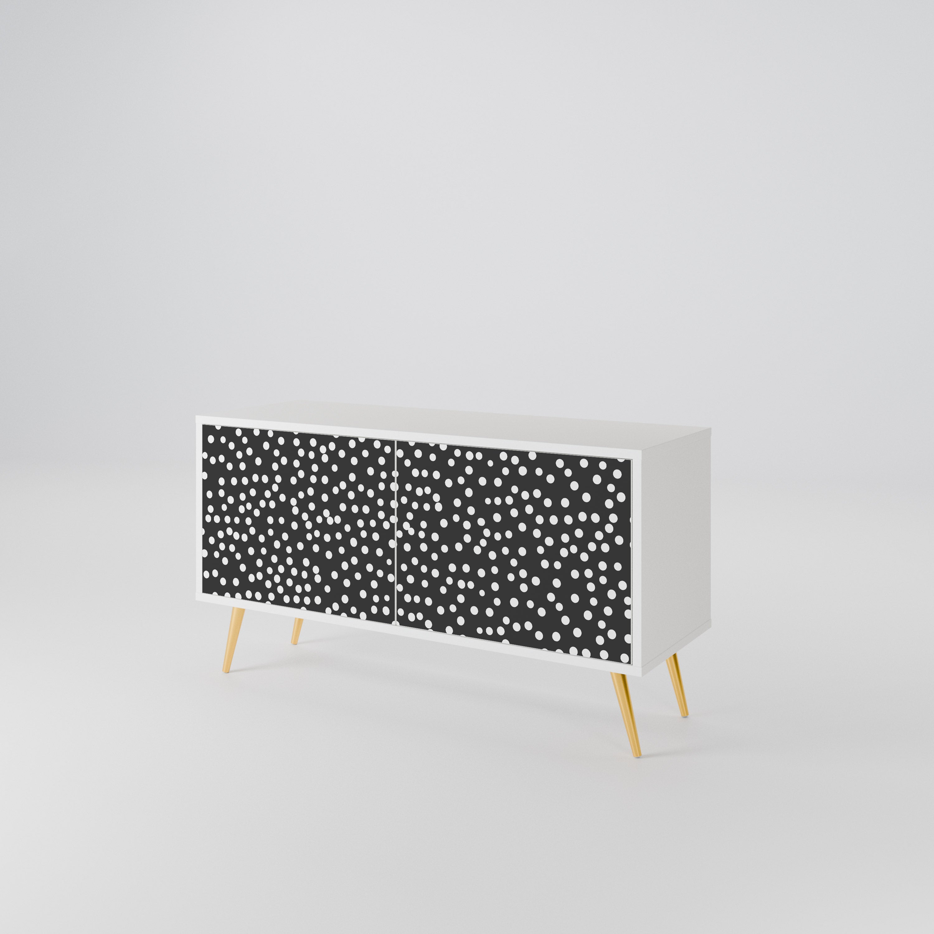 BLINDING LIGHTS Compact 2-Door TV Cabinet