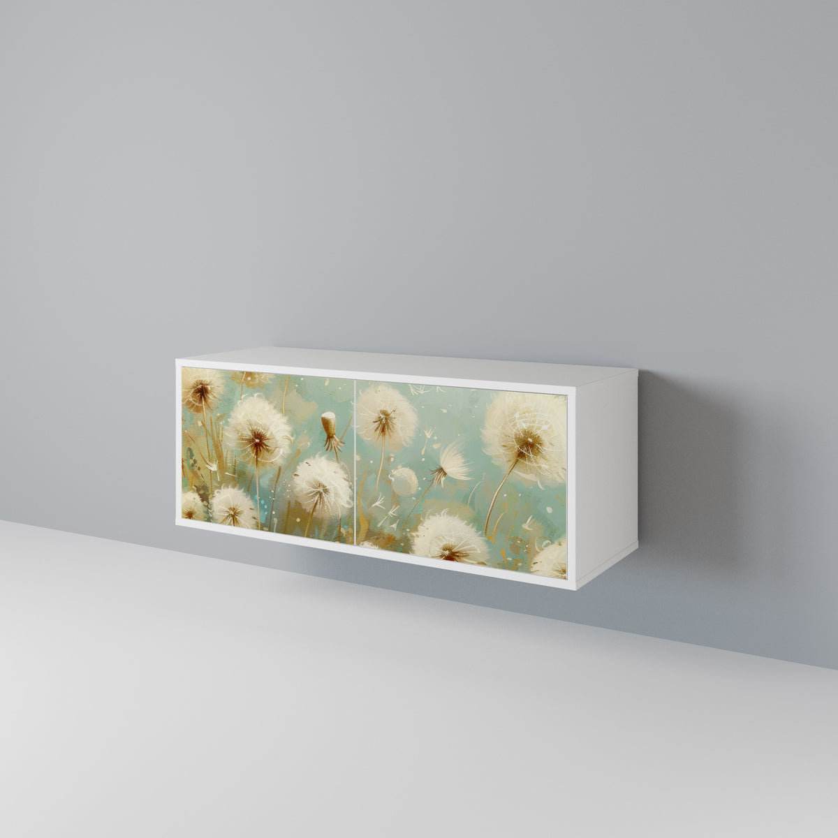 DREAMY MEADOW Compact 2-Door TV Cabinet