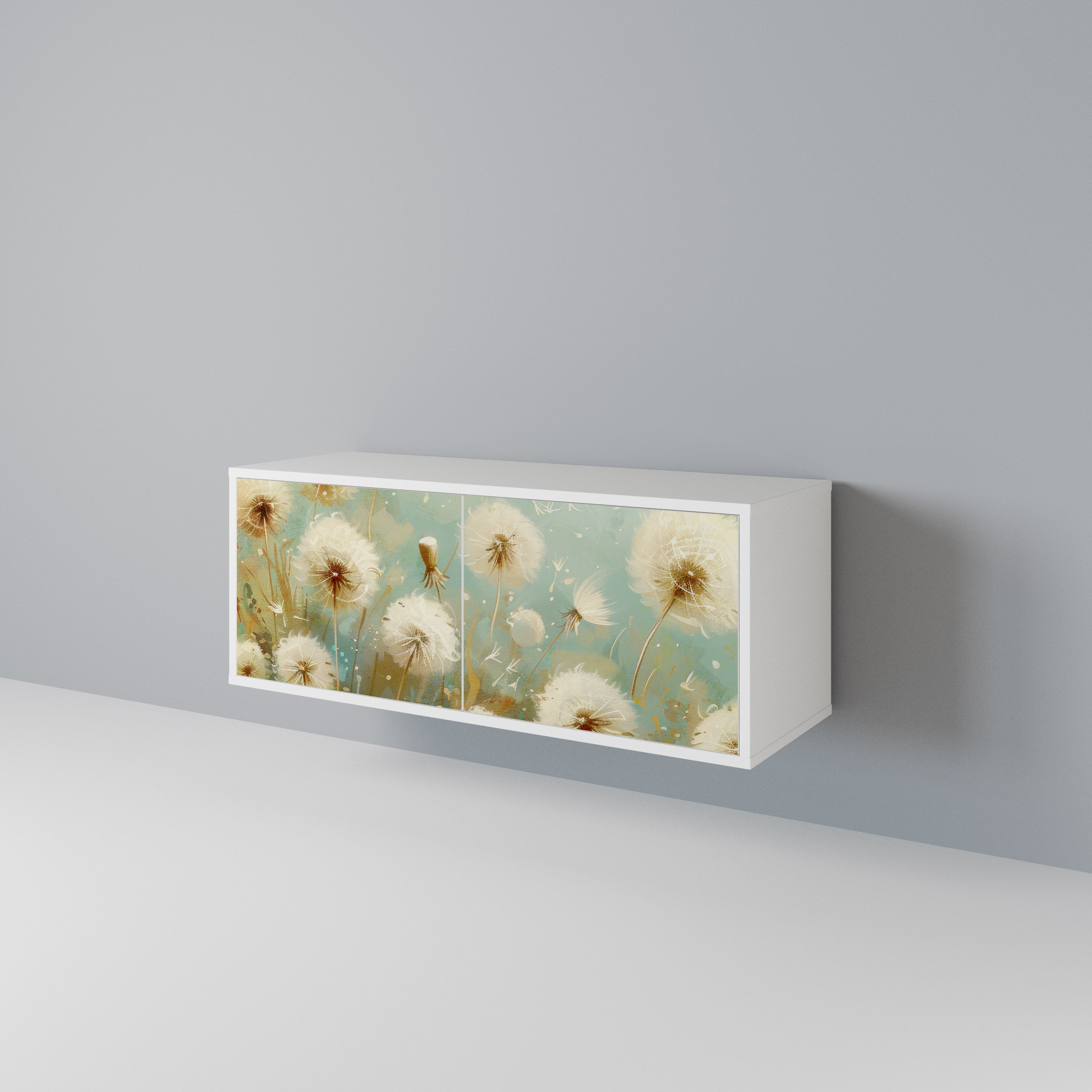 DREAMY MEADOW Compact 2-Door TV Cabinet