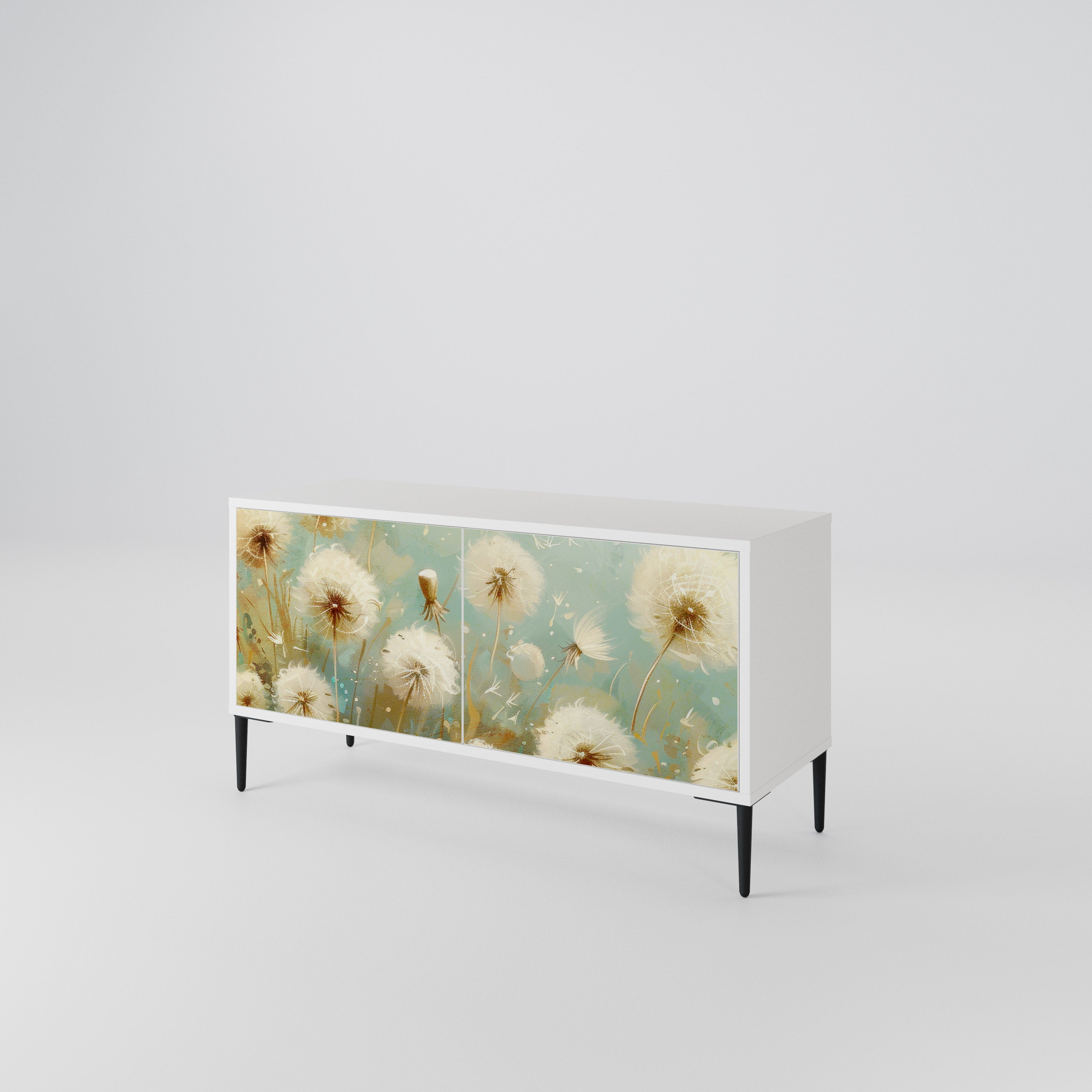 DREAMY MEADOW Compact 2-Door TV Cabinet
