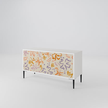 SPRING WHIMSY Compact 2-Door TV Cabinet