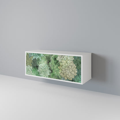 SUCCULENT CLUSTER Compact 2-Door TV Cabinet