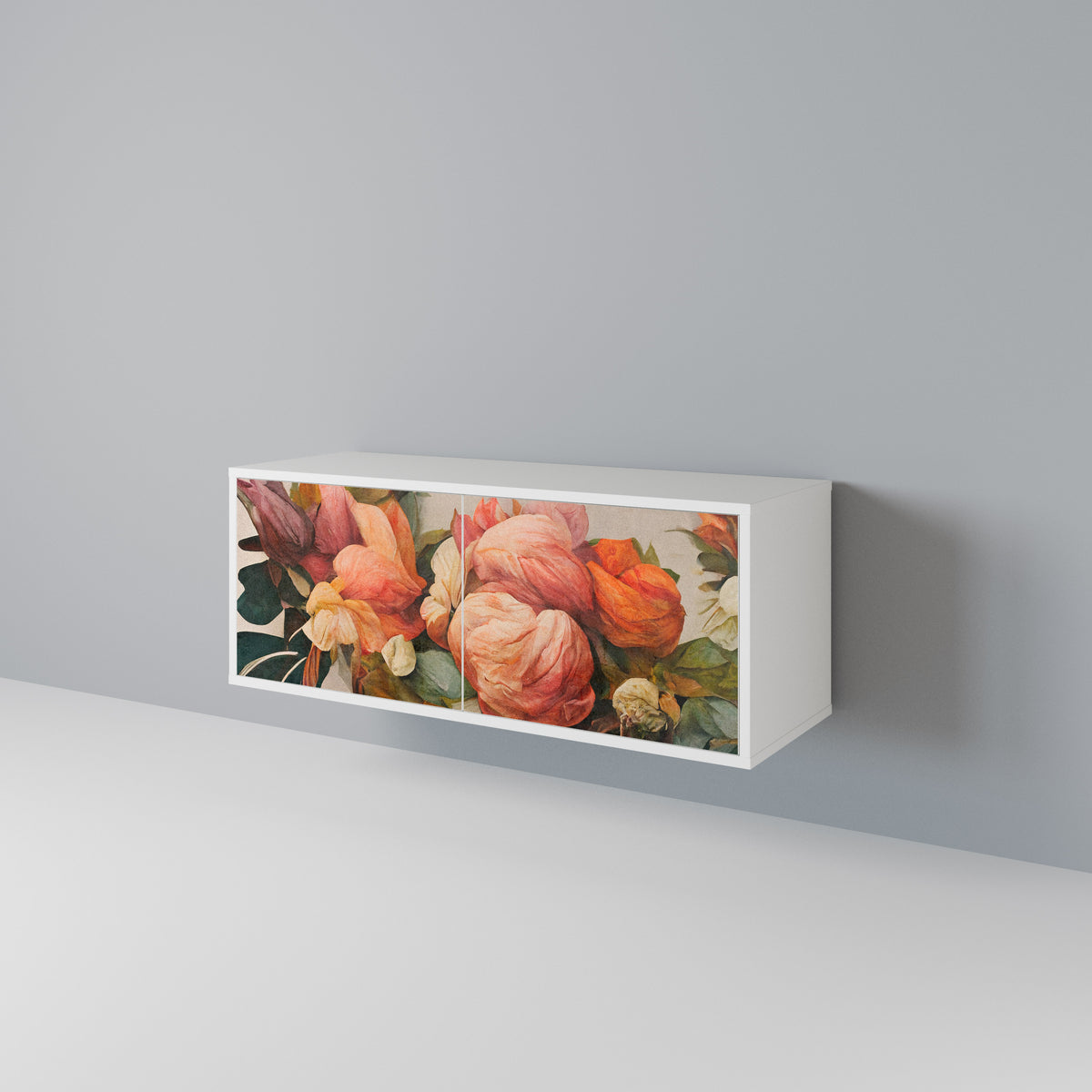 STYLISH BEAUTY Compact 2-Door TV Cabinet