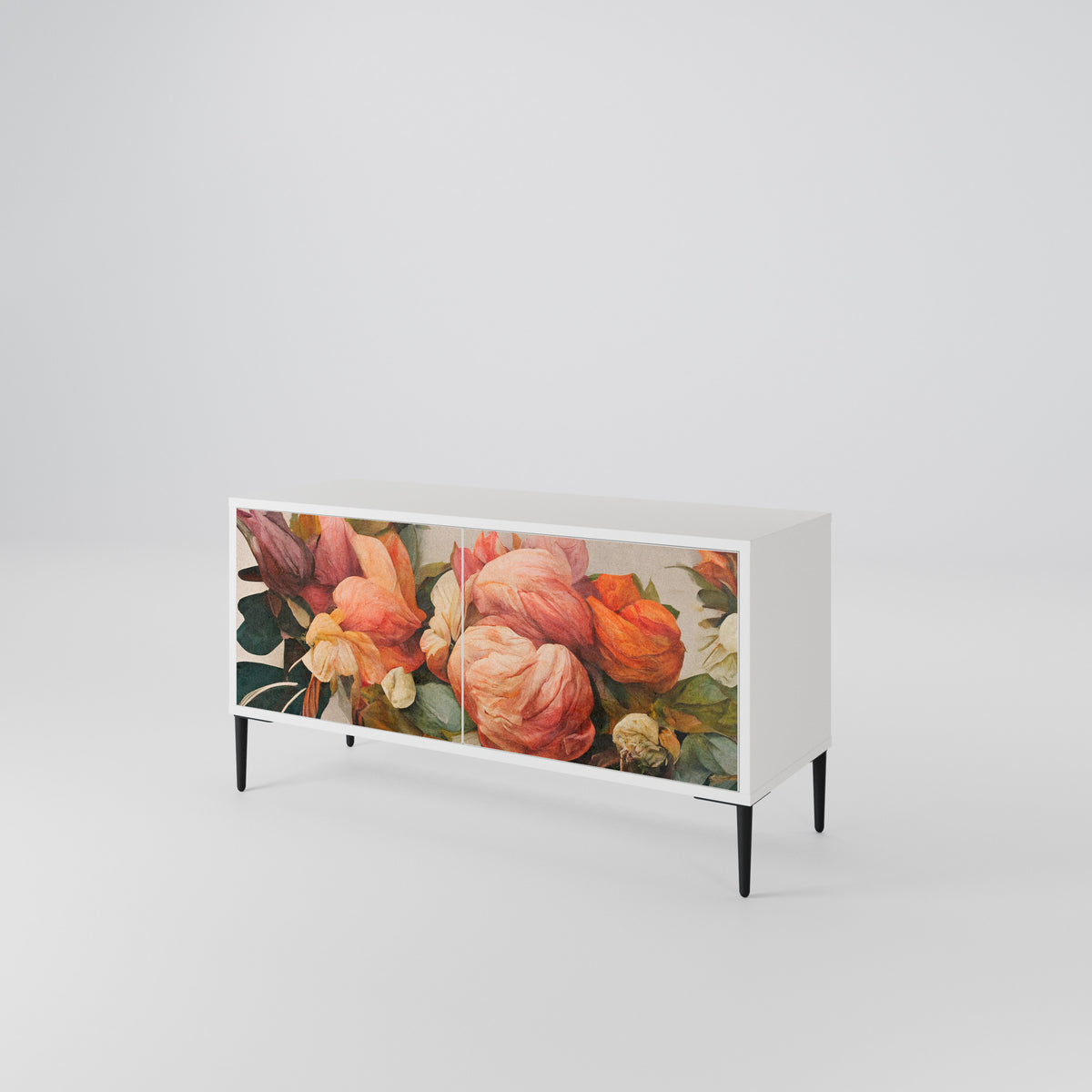 STYLISH BEAUTY Compact 2-Door TV Cabinet