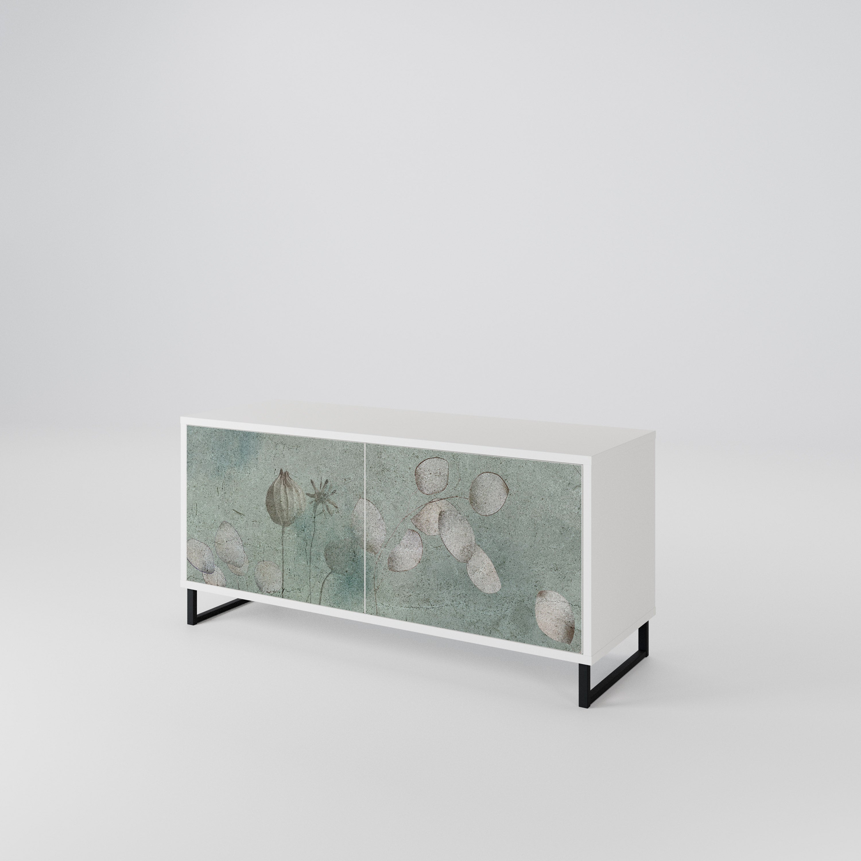 NIGHT LADY Compact 2-Door TV Cabinet