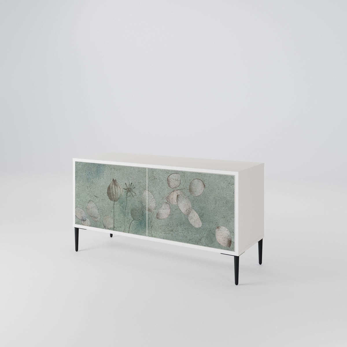 NIGHT LADY Compact 2-Door TV Cabinet