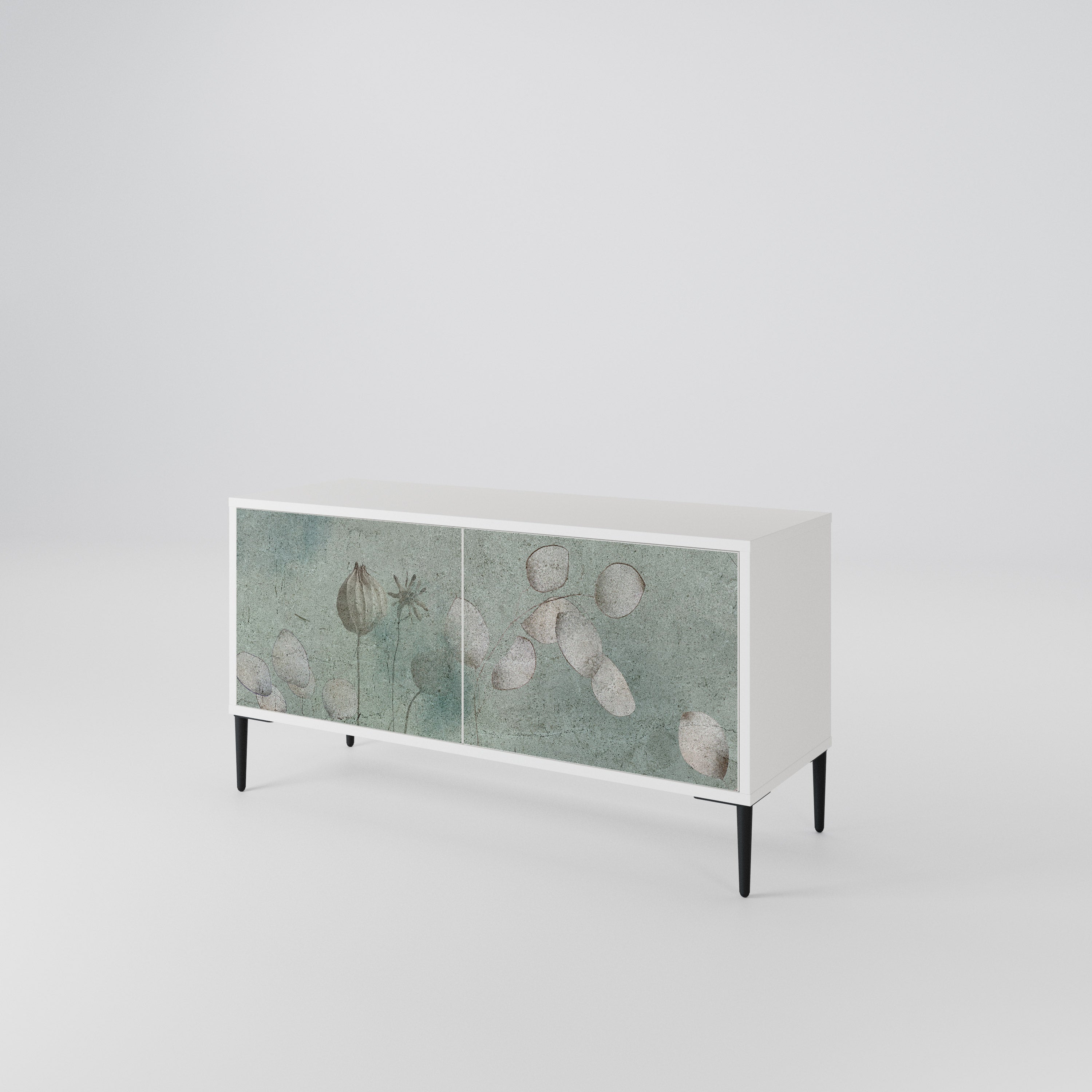 NIGHT LADY Compact 2-Door TV Cabinet