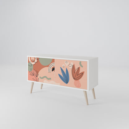 PASTEL DESTINY Compact 2-Door TV Cabinet