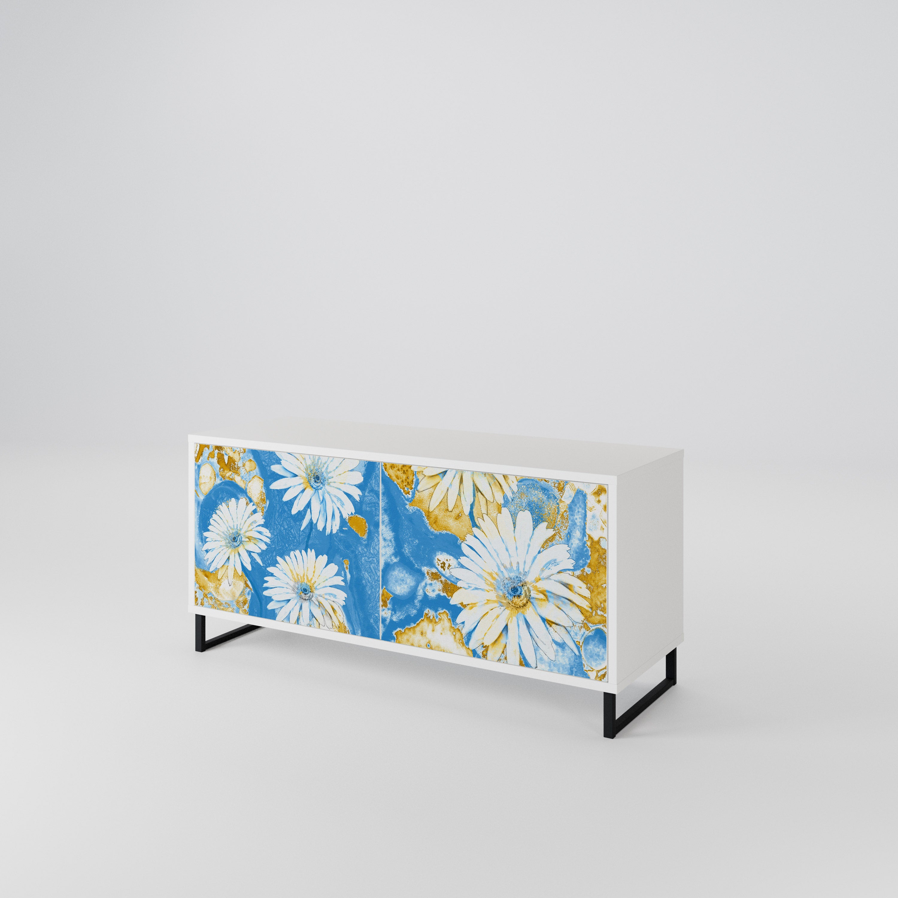 DAISY LUXE Compact 2-Door TV Cabinet