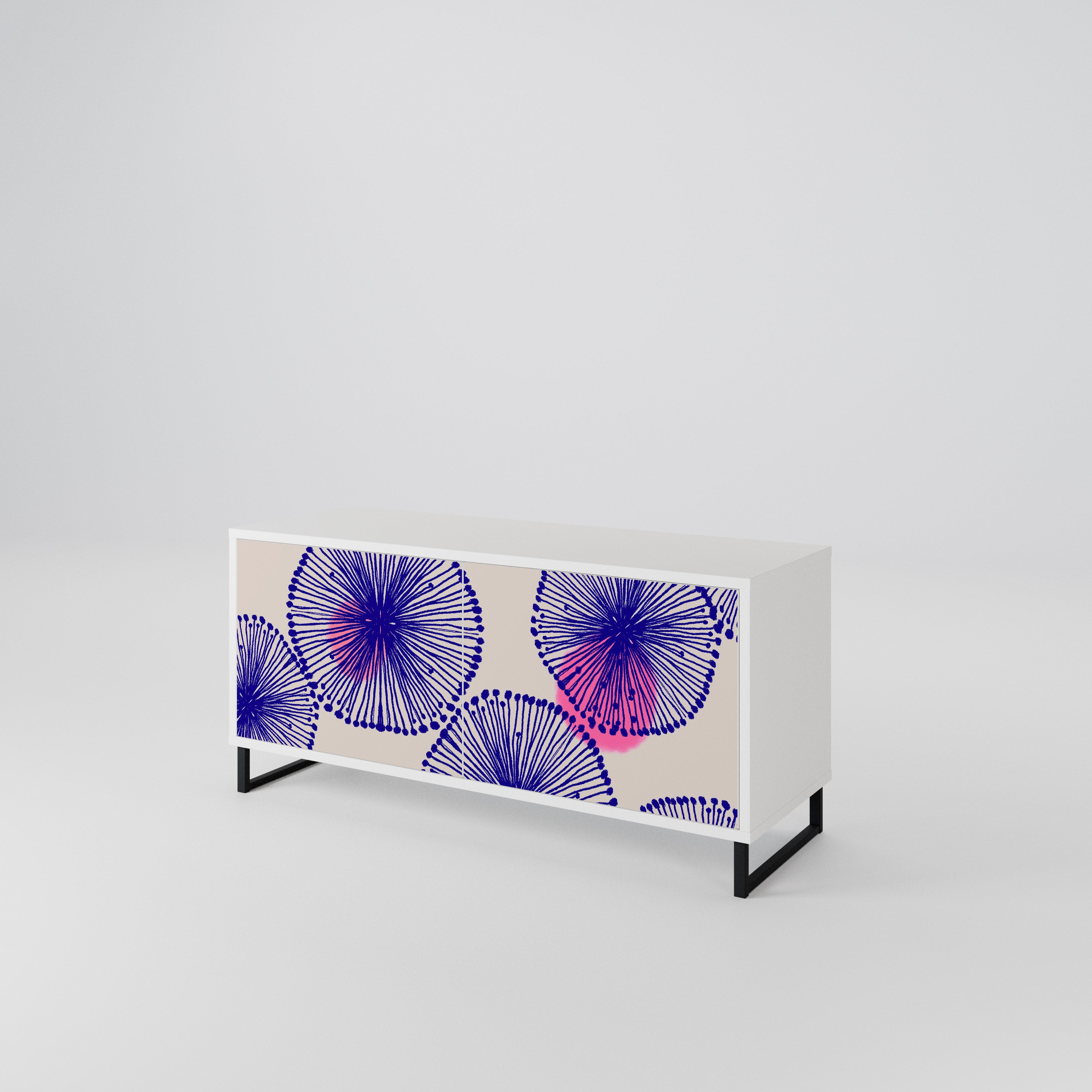 MAGIC NATURE Compact 2-Door TV Cabinet