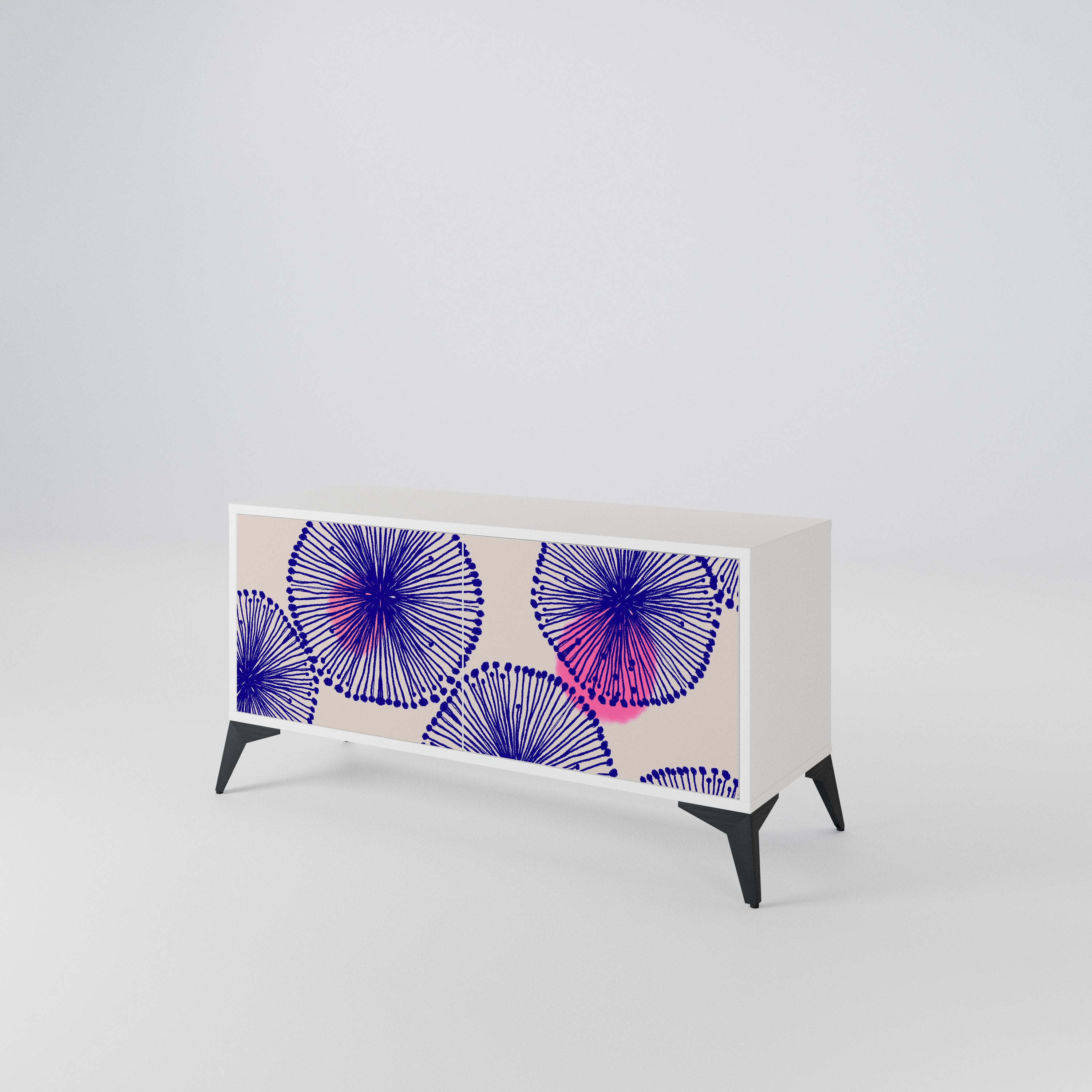 MAGIC NATURE Compact 2-Door TV Cabinet