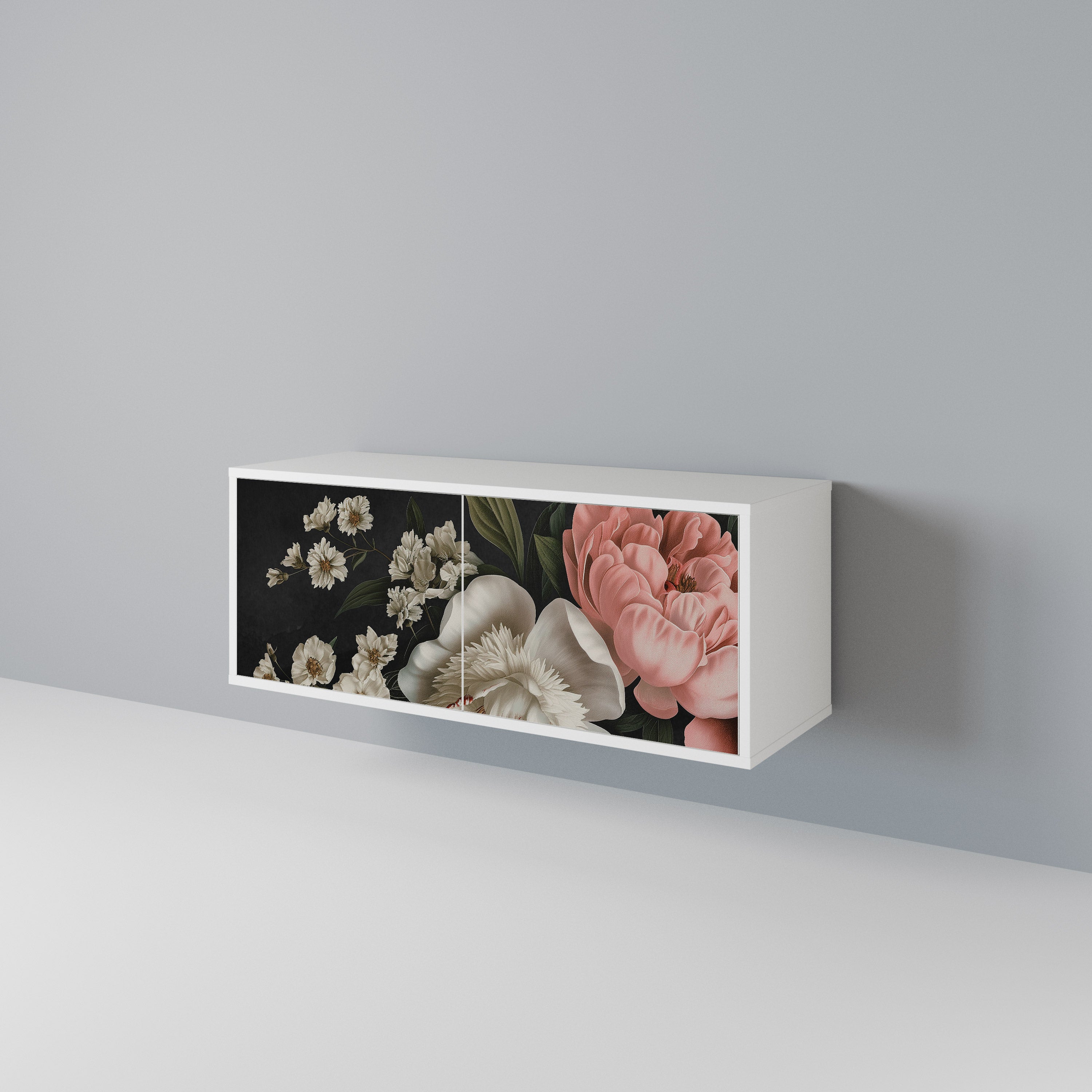LUSH ELEGANCE Compact 2-Door TV Cabinet