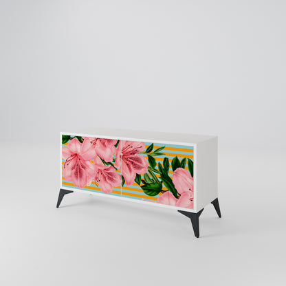 FRAGILE BEAUTY Compact 2-Door TV Cabinet