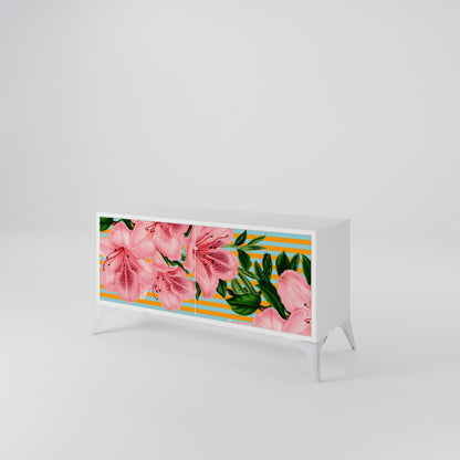 FRAGILE BEAUTY Compact 2-Door TV Cabinet