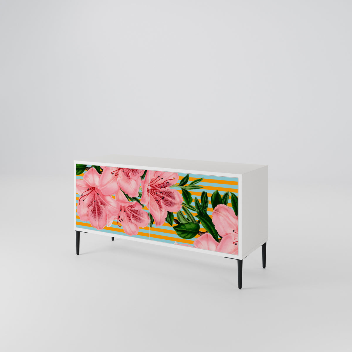 FRAGILE BEAUTY Compact 2-Door TV Cabinet