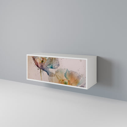 SOFTEN POPPY Compact 2-Door TV Cabinet