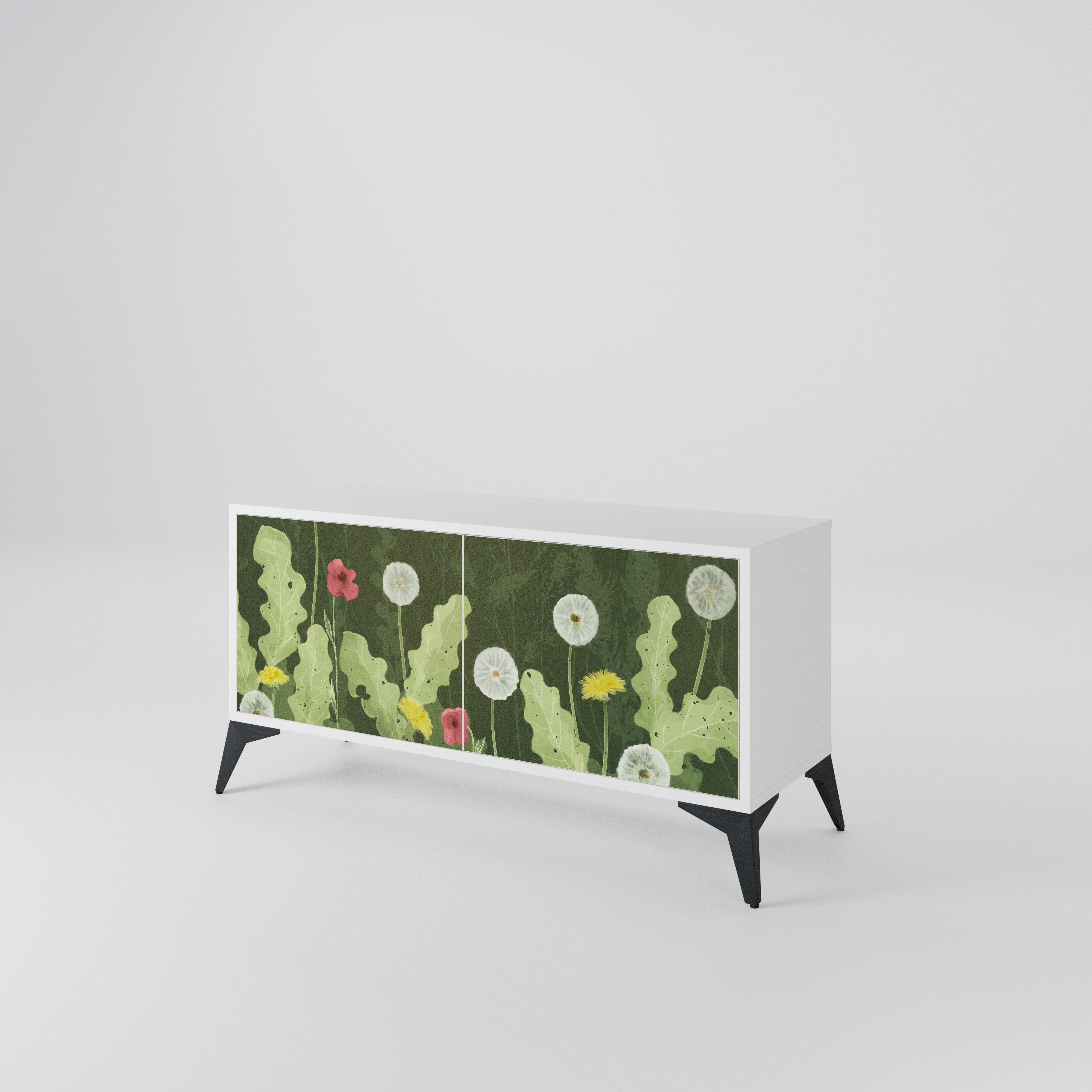 DANDELION AMUSE Compact 2-Door TV Cabinet