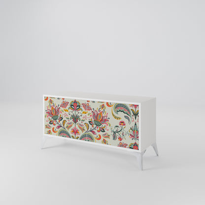 ORGANIC FOLKLORE Compact 2-Door TV Cabinet