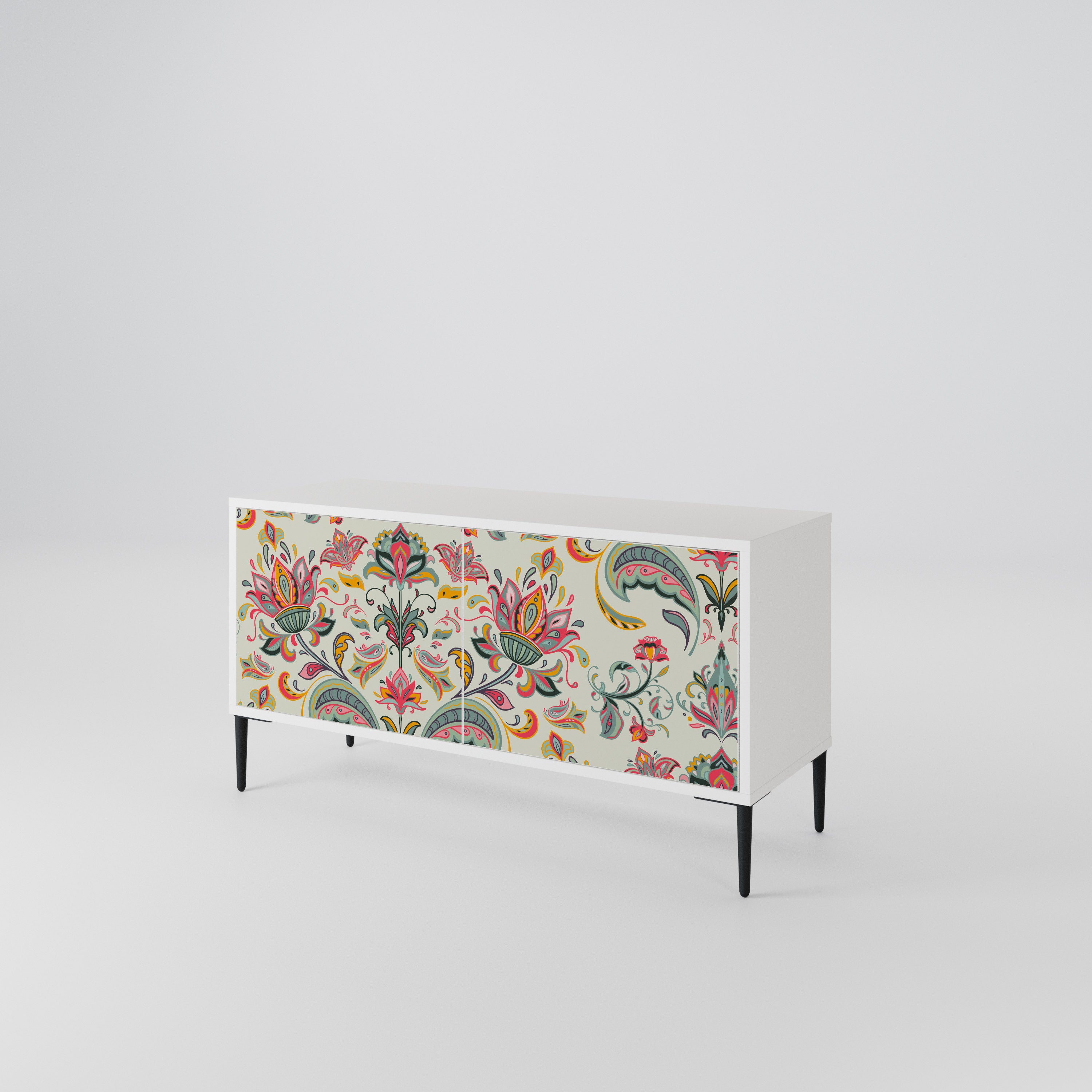 ORGANIC FOLKLORE Compact 2-Door TV Cabinet