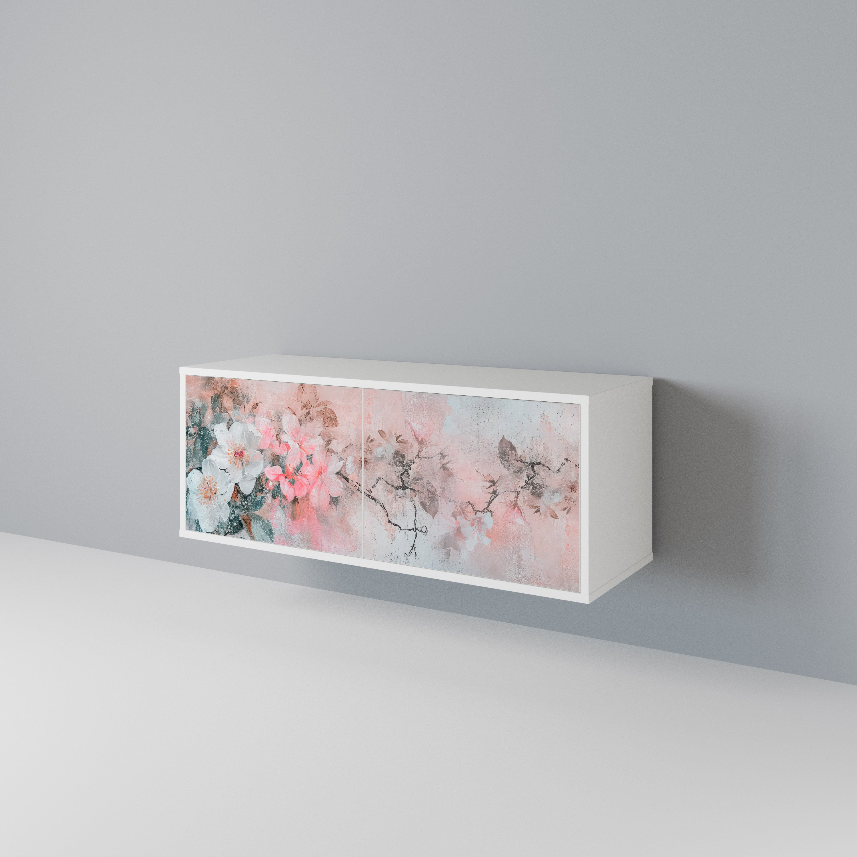CHERRY BLOSSOM Compact 2-Door TV Cabinet