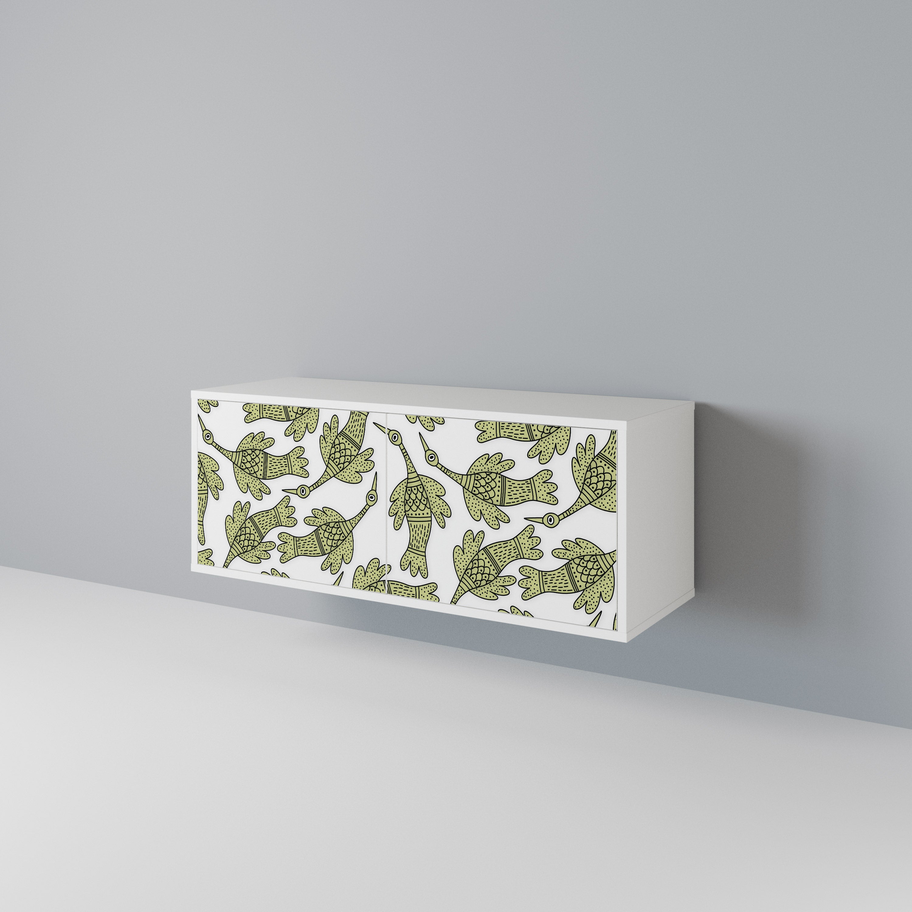 SEEDLING SONGBIRD Compact 2-Door TV Cabinet