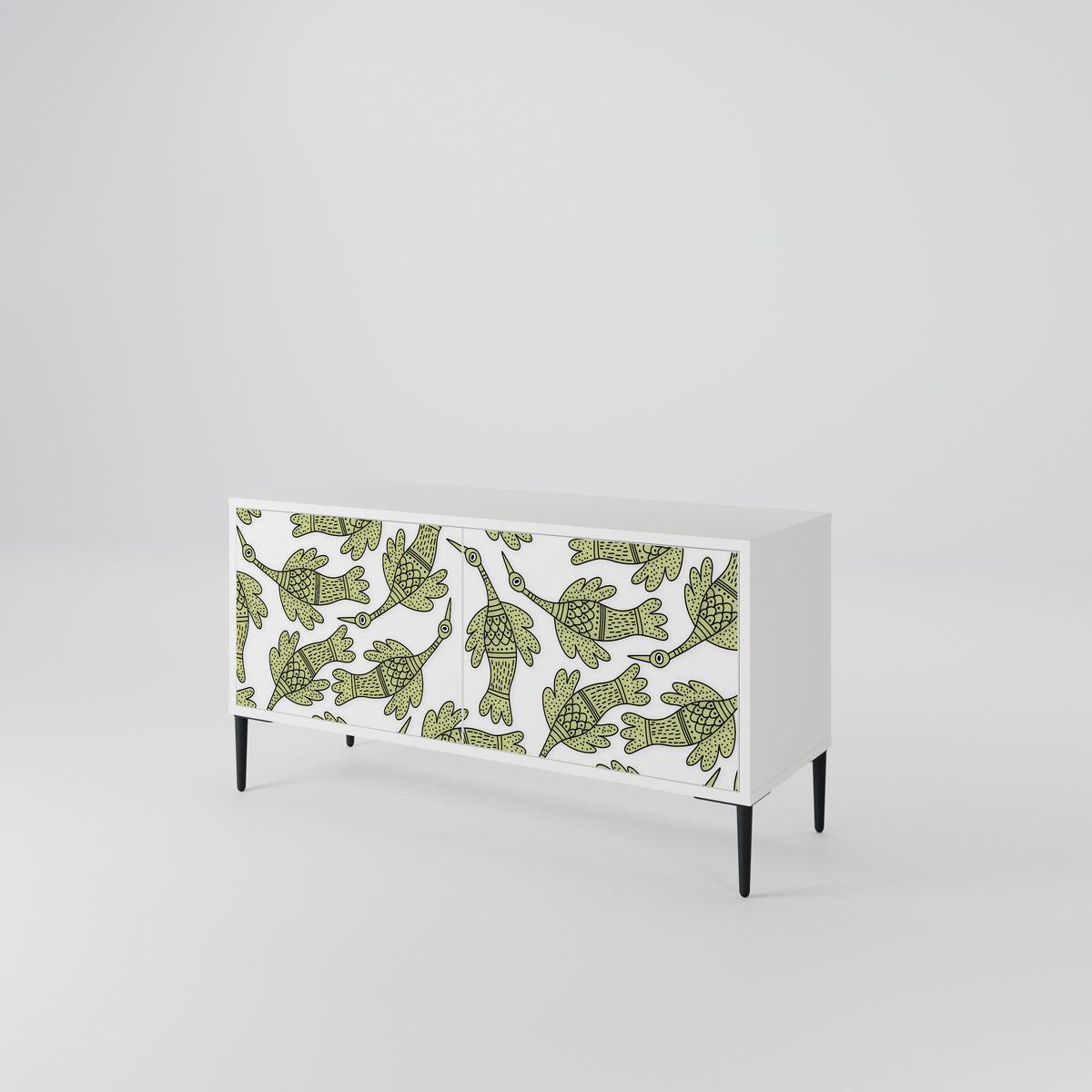 SEEDLING SONGBIRD Compact 2-Door TV Cabinet