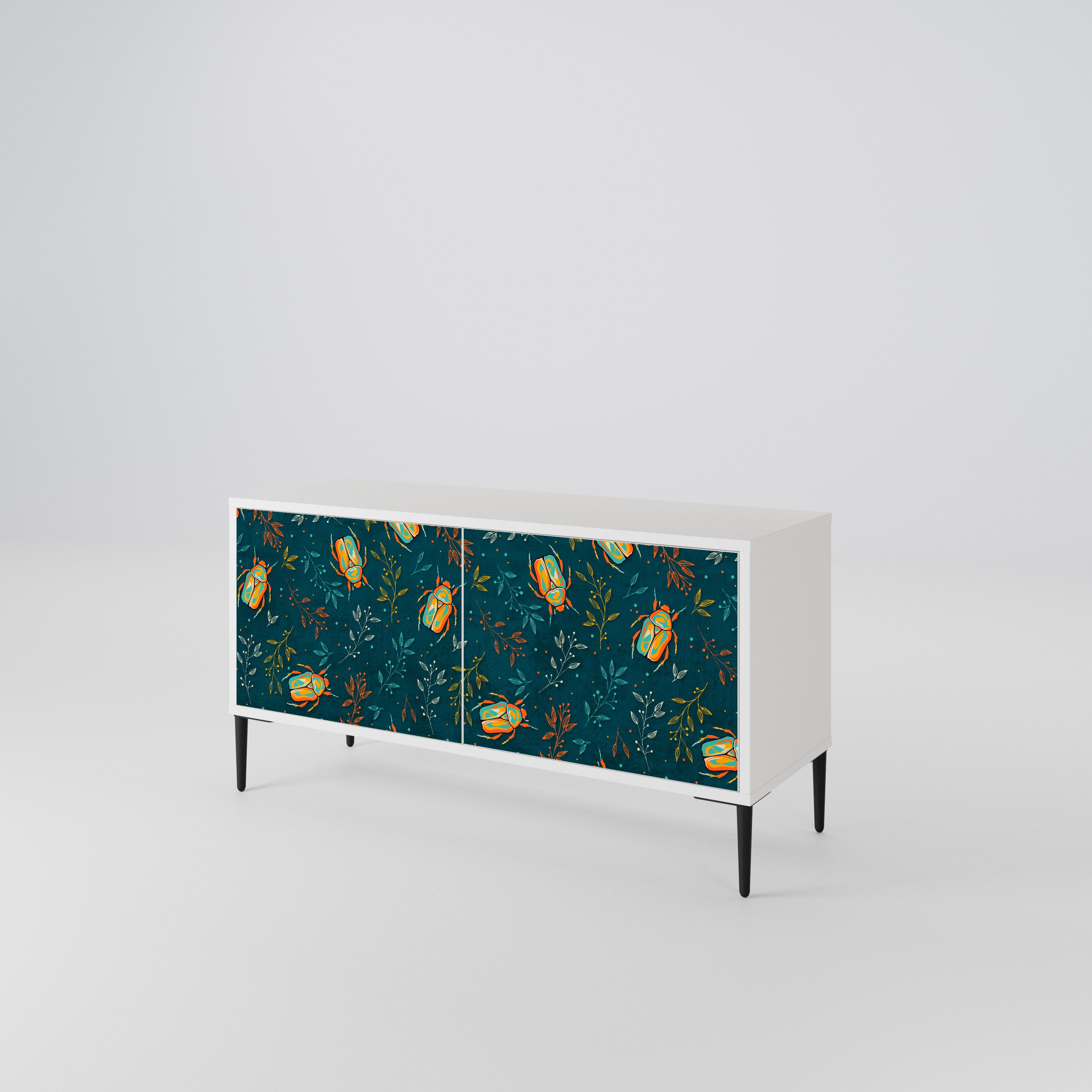 AUTUMN INSECTS Compact 2-Door TV Cabinet