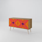GEOMETRIC BRILLIANCE Compact 2-Door TV Cabinet
