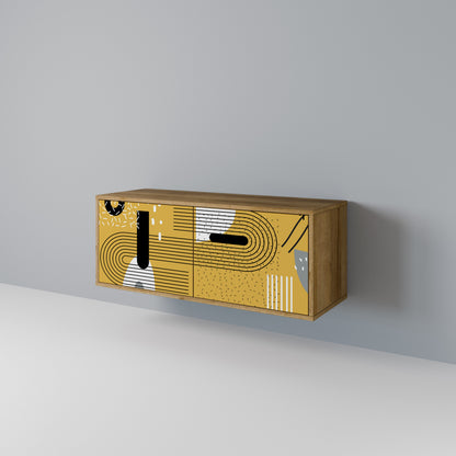 SHAPESHIFT SYMPHONY Compact 2-Door TV Cabinet
