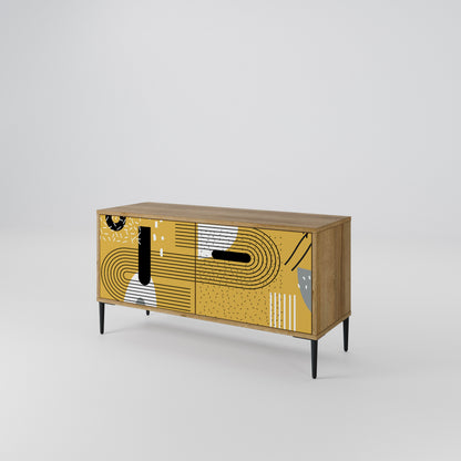 SHAPESHIFT SYMPHONY Compact 2-Door TV Cabinet