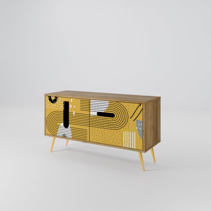 SHAPESHIFT SYMPHONY Compact 2-Door TV Cabinet